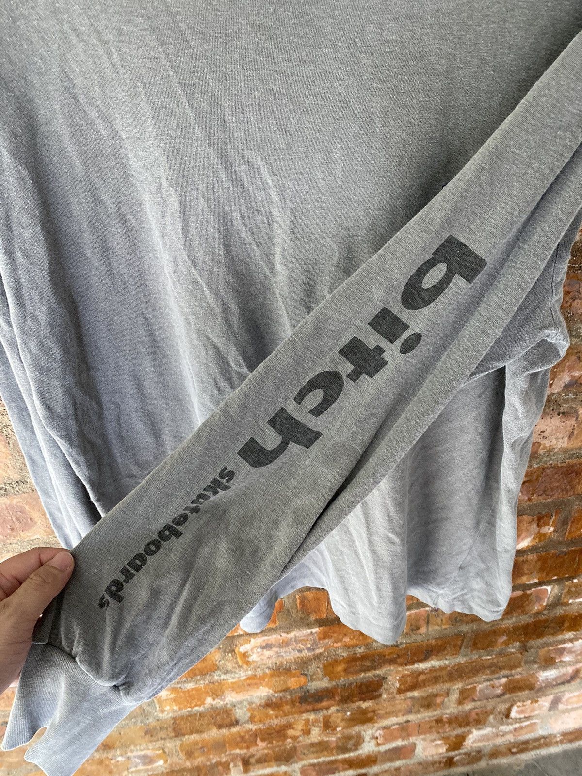Hook-Ups 1995 BIITCH skateboards Embroidered logo Made Japan Size US L / EU 52-54 / 3 - 5 Thumbnail