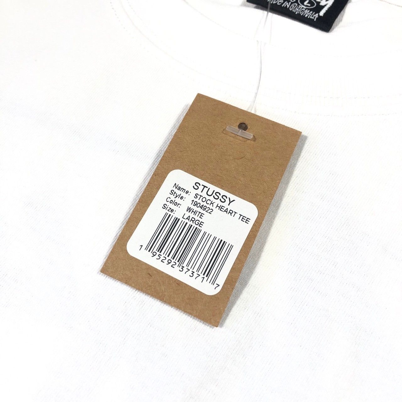 Stussy × Vintage Stussy Stock Heart Tee Size US L / EU 52-54 / 3 - 7 Thumbnail