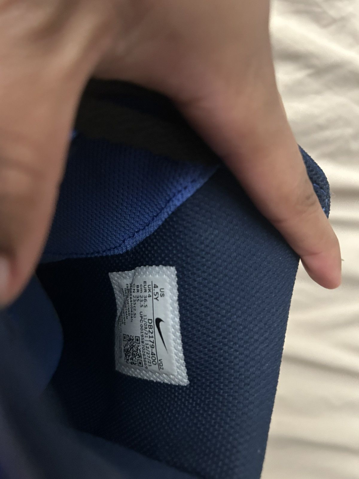 Nike Blue Obsidian HighTop Dunks Size US 5 / EU 37 - 6 Thumbnail