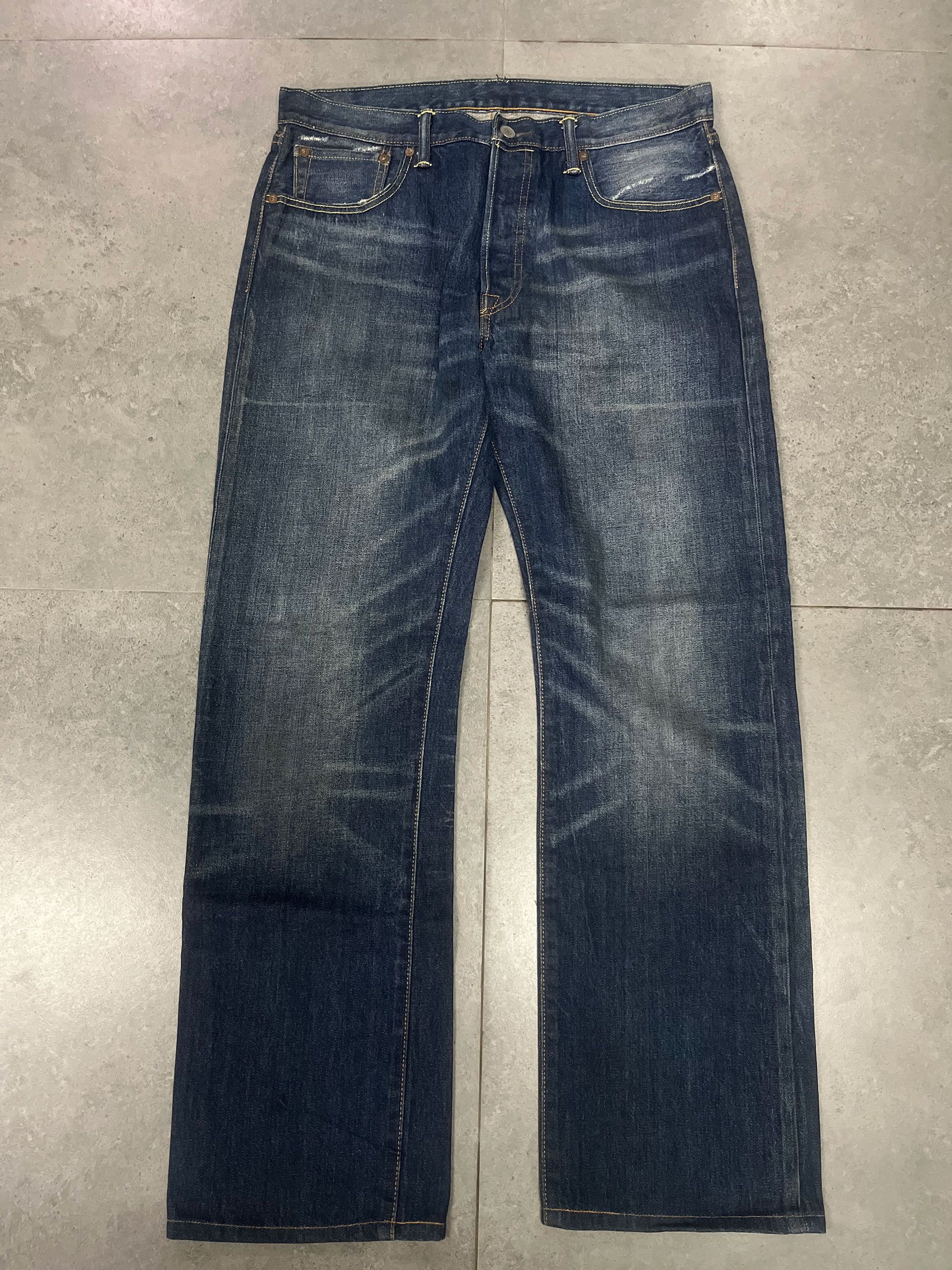 Levi's Vintage Clothing Levis Stone Washed Faded Straight Leg Size US 36 / EU 52 - 1 Thumbnail