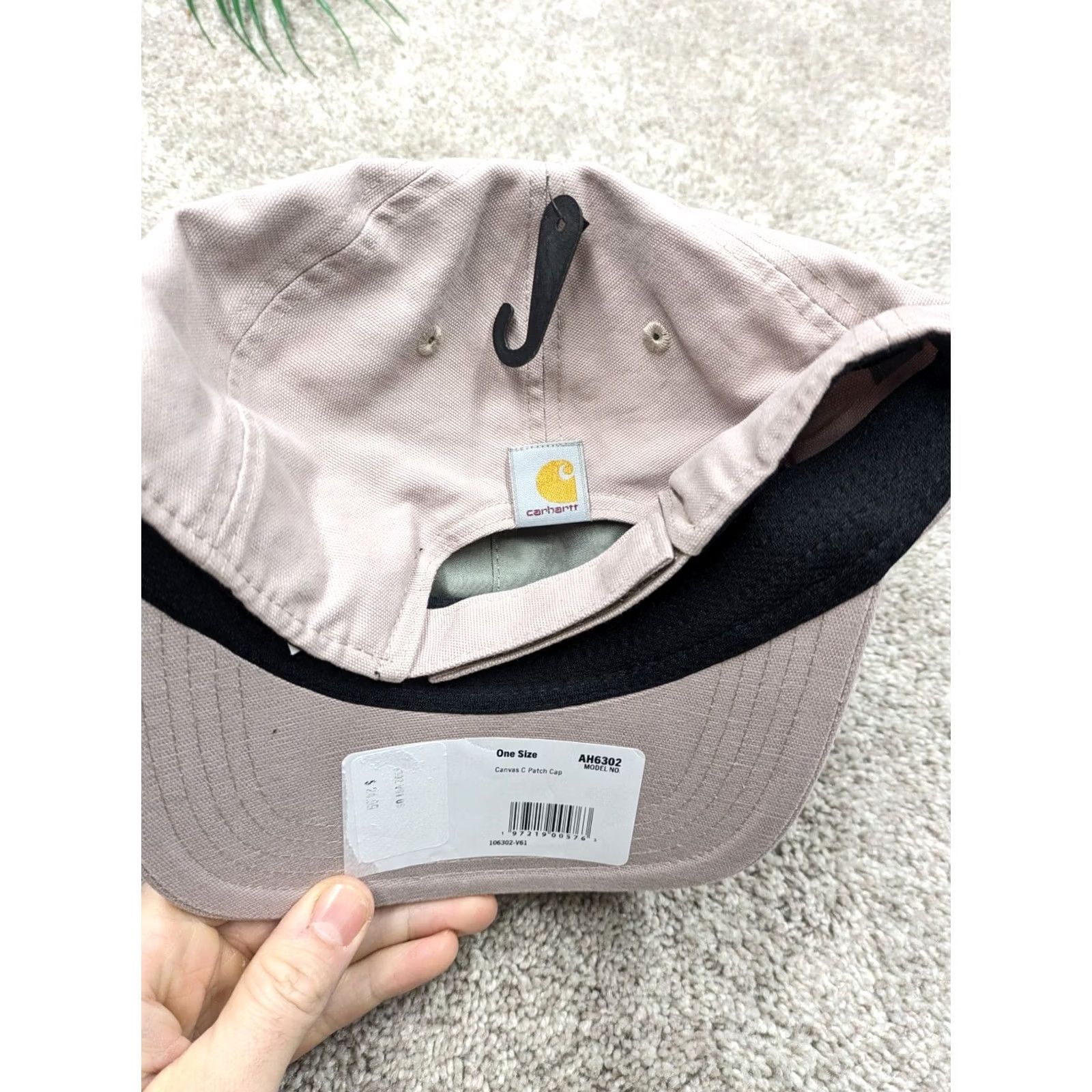 Carhartt Carhartt Womens Hat Cap Canvas Black Comfort C Logo Patch One Size Denim NWT Size ONE SIZE - 3 Thumbnail