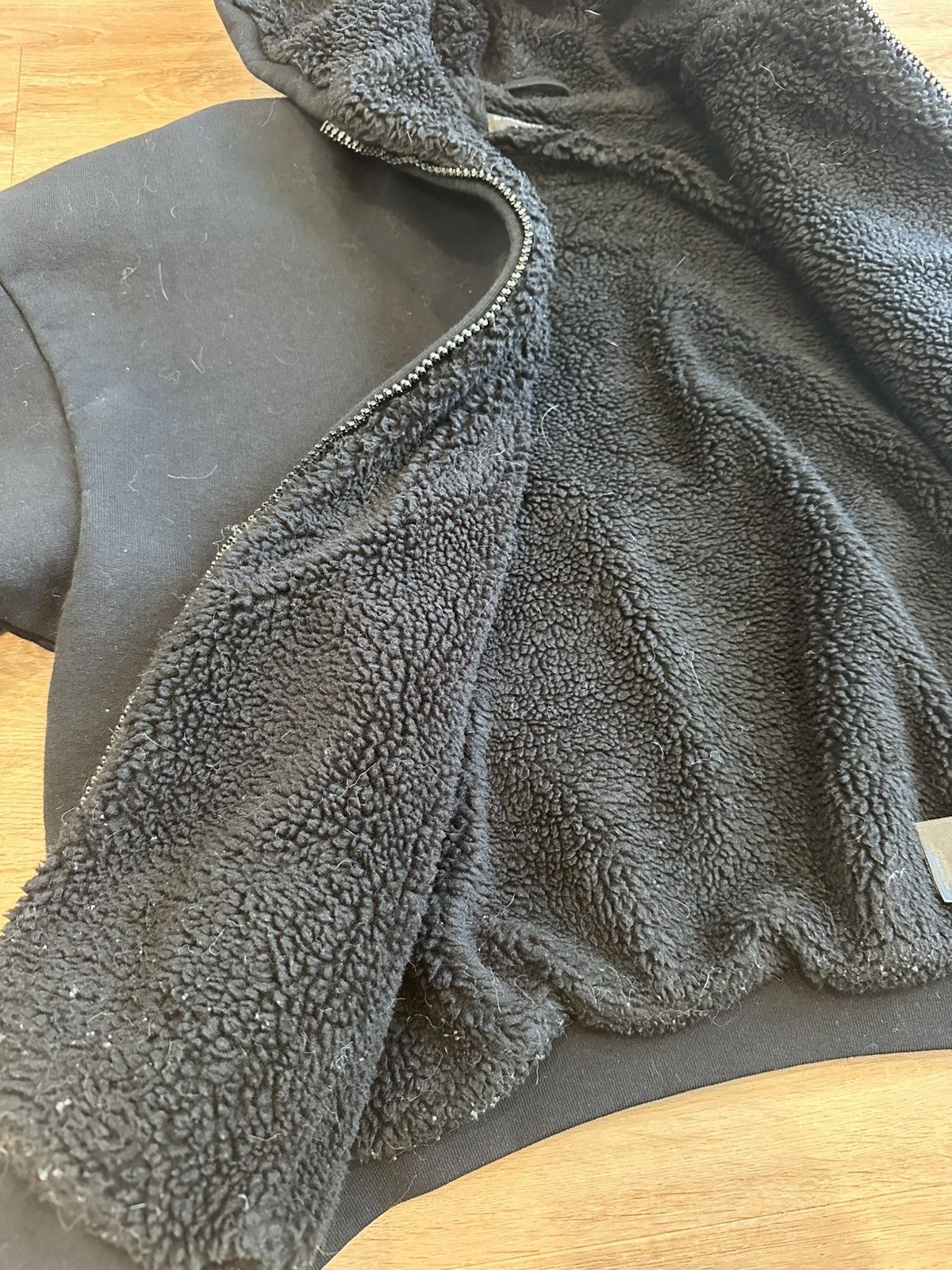 Balenciaga Balenciaga Black Skiwear Outerwear Zip Hoodie/ Bomber Size US XL / EU 56 / 4 - 7 Thumbnail