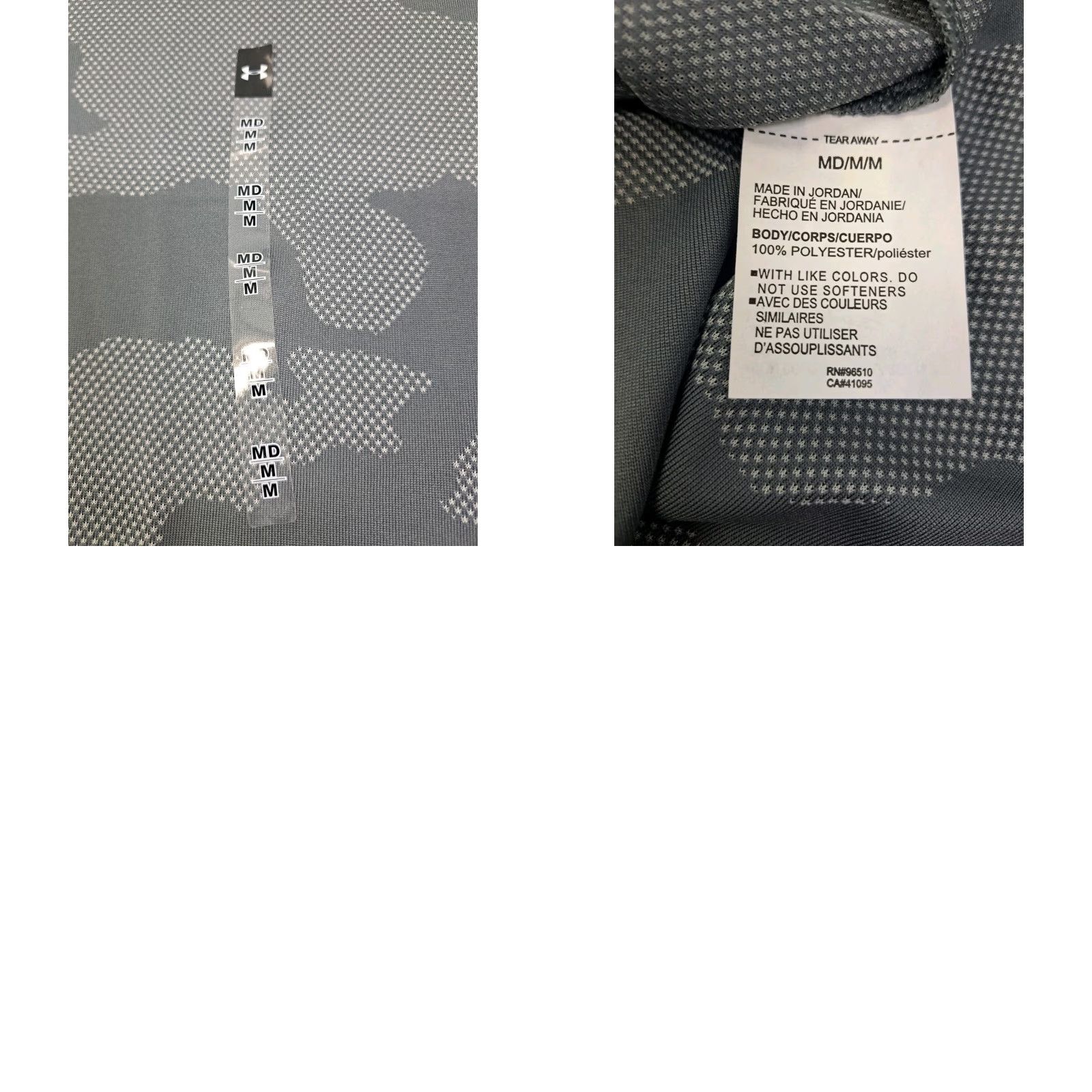 Under Armour Under Armour Mens Loose Short Sleeve Shirt Gray Camouflage M Size US M / EU 48-50 / 2 - 8 Thumbnail