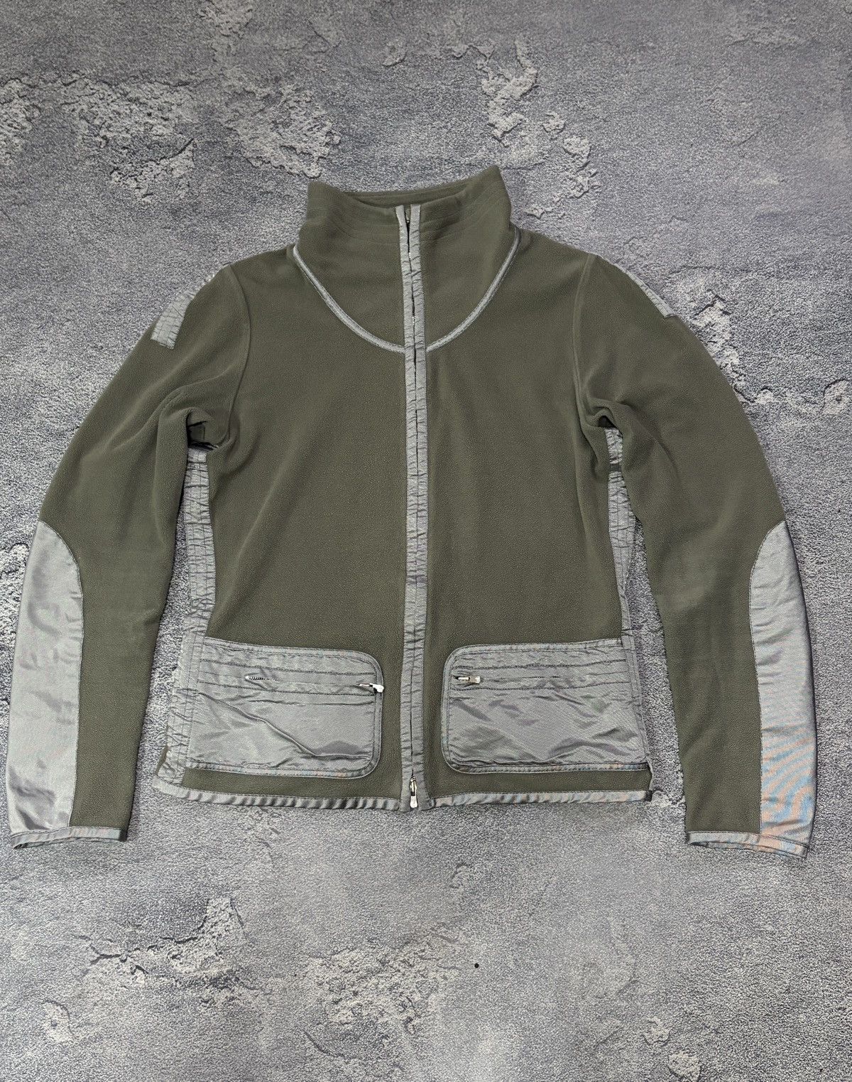 Frauenschuh FRAUENSCHUH Women’s Fleece Zip Jacket Nylon Trim m Size M / US 6-8 / IT 42-44 - 1 Thumbnail