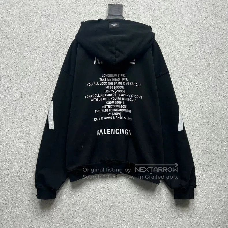 Balenciaga Balenciaga Apple Music Zip Sweatshirt. Size US XS / EU 42 / 0 - 2 Thumbnail
