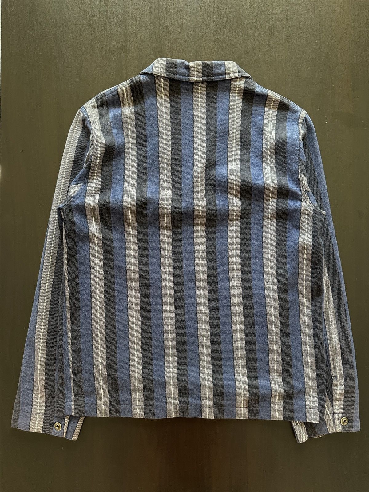 Engineered Garments Engineered Garments Intermediates Striped Work Jacket Size US M / EU 48-50 / 2 - 3 Thumbnail