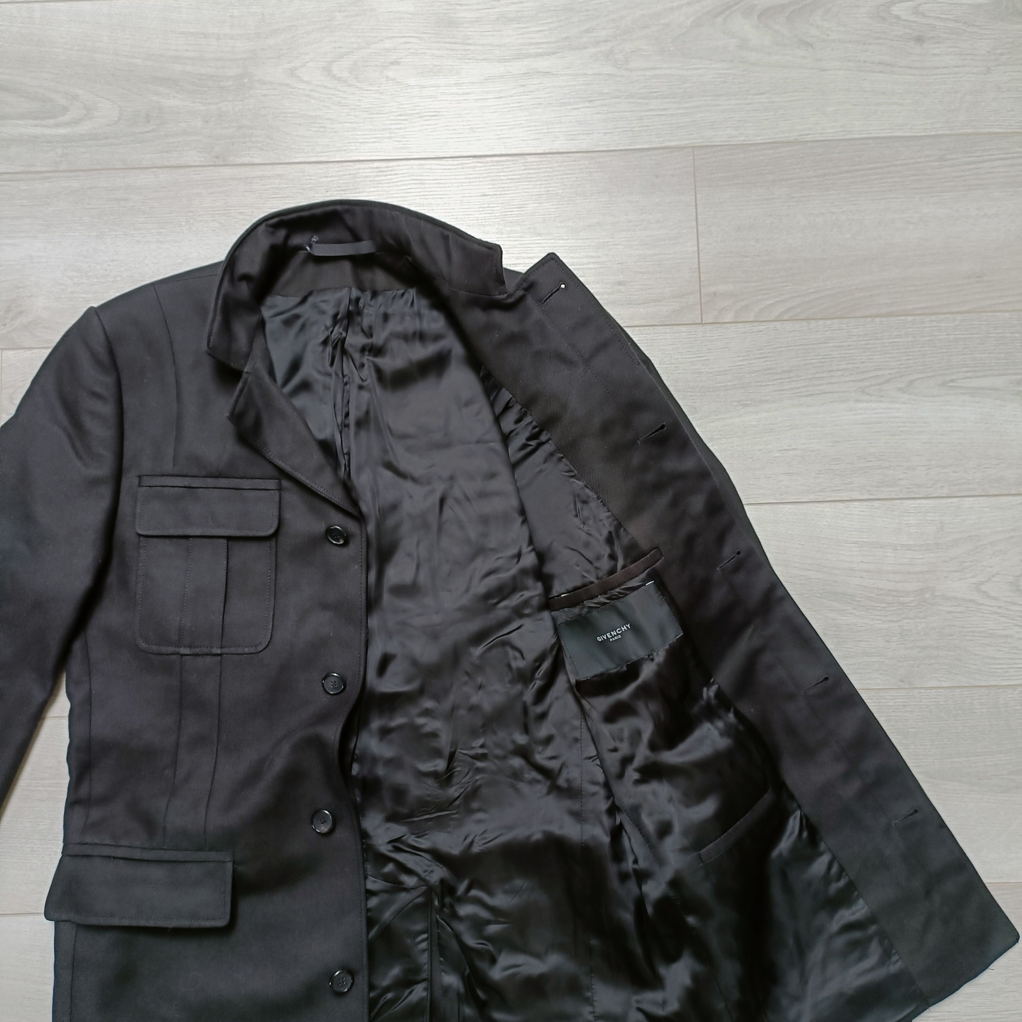 Givenchy Men's Black Cotton Jacket ! Size US M / EU 48-50 / 2 - 6 Thumbnail