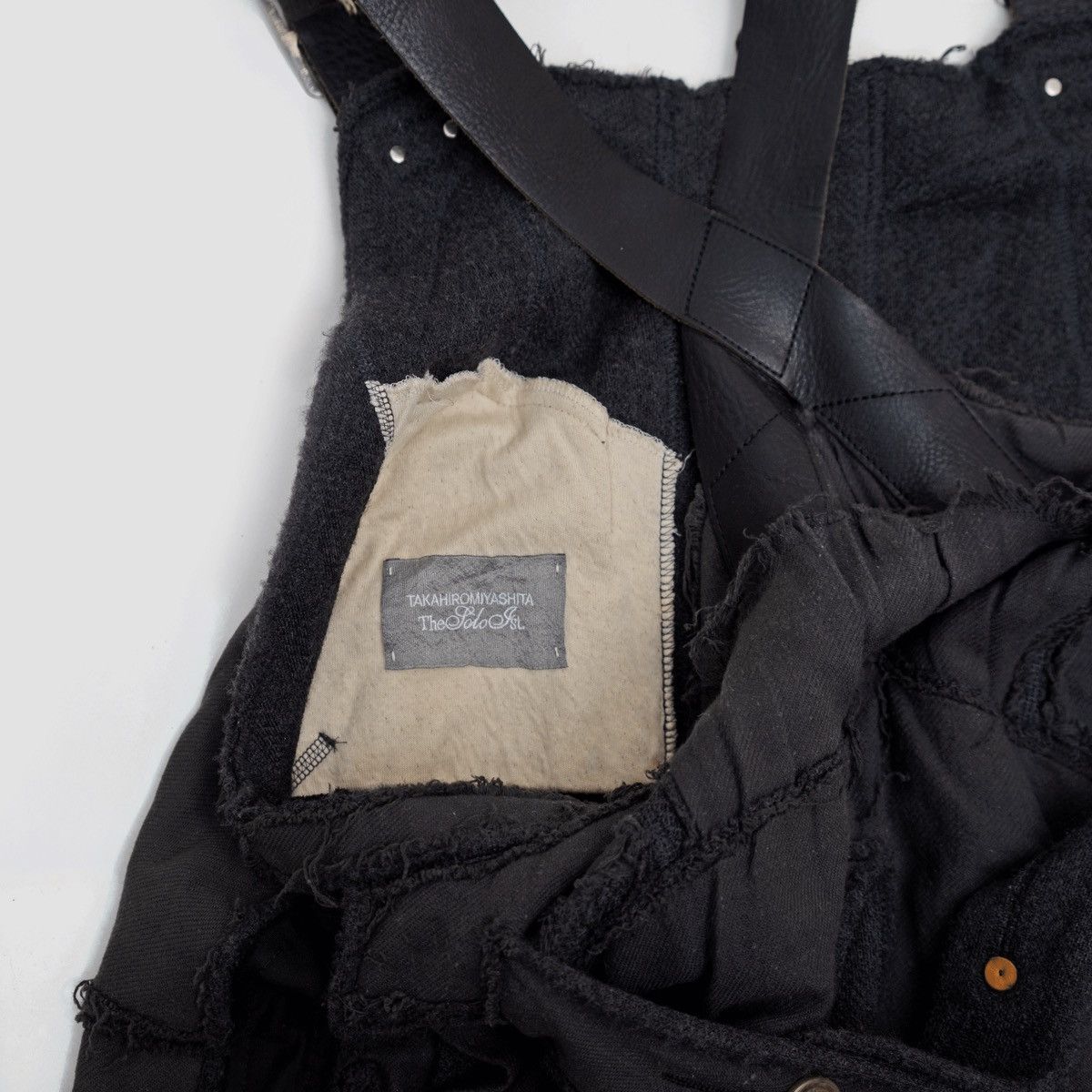 Takahiromiyashita The Soloist. fall 2011 Cocktail Overalls (charcoal) Size US 32 / EU 48 - 12 Thumbnail