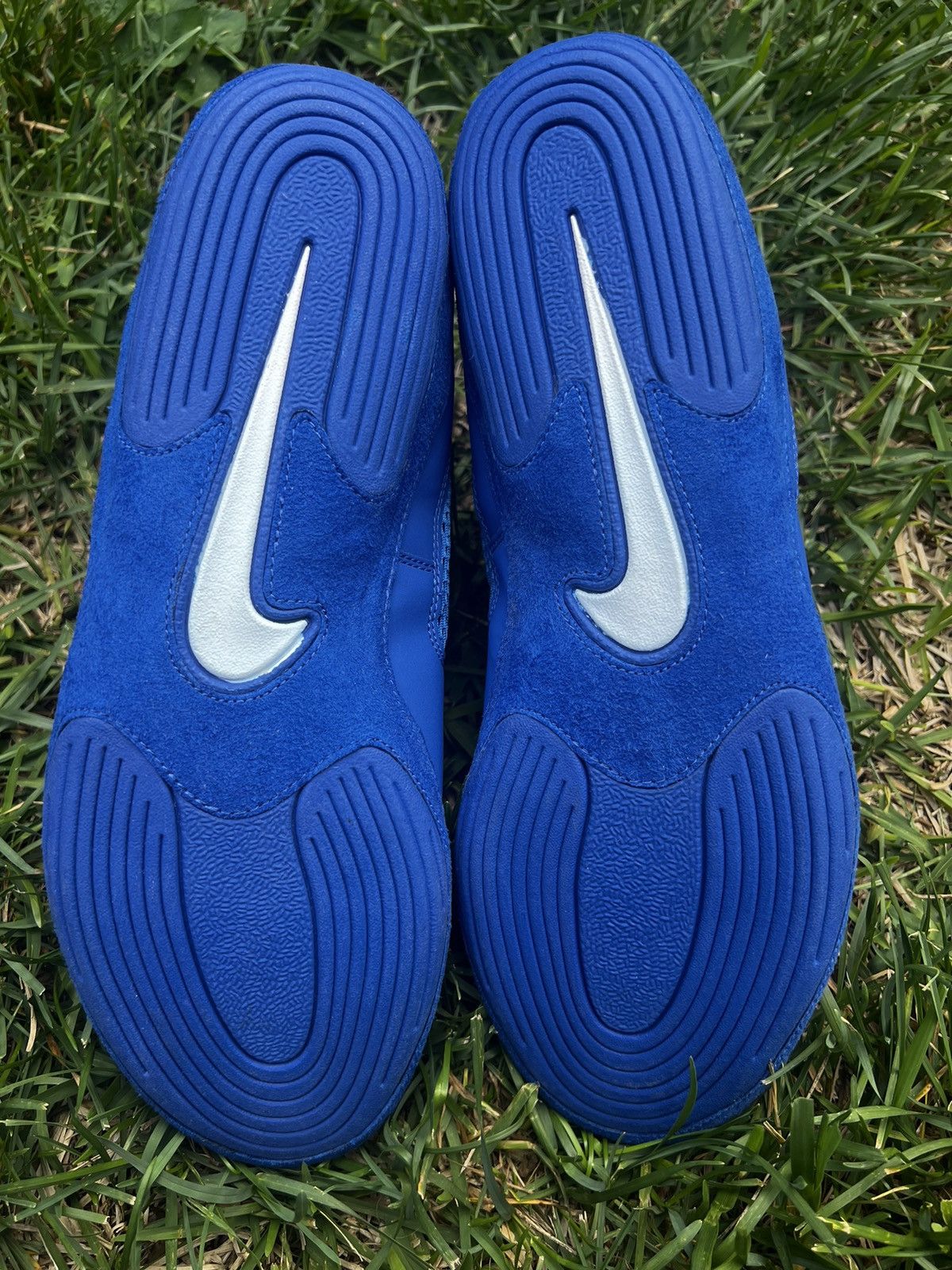 Nike NEW Nike Inflict Wrestling Shoes size 15 Mens Blue Royal Size US 15 / EU 48 - 9 Thumbnail
