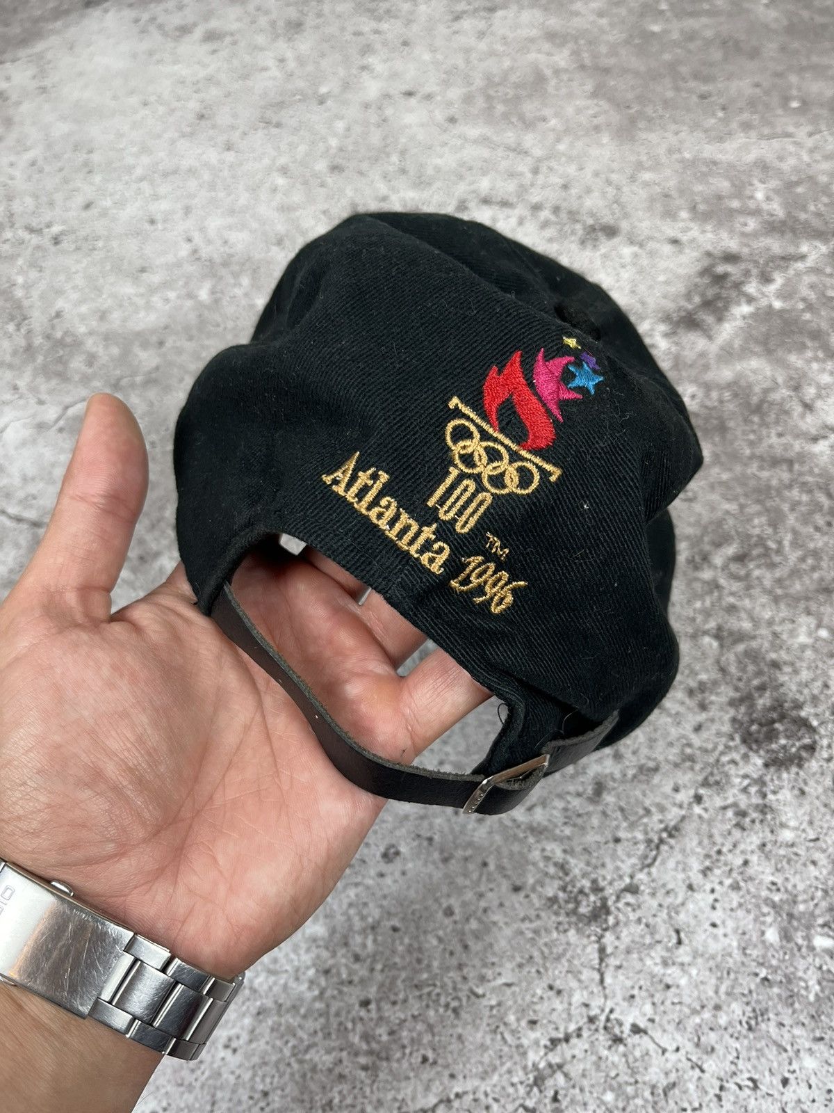 USA Olympics × Vintage USA Olympics Atlanta 1996 Vintage Cap Hat Size ONE SIZE - 5 Thumbnail