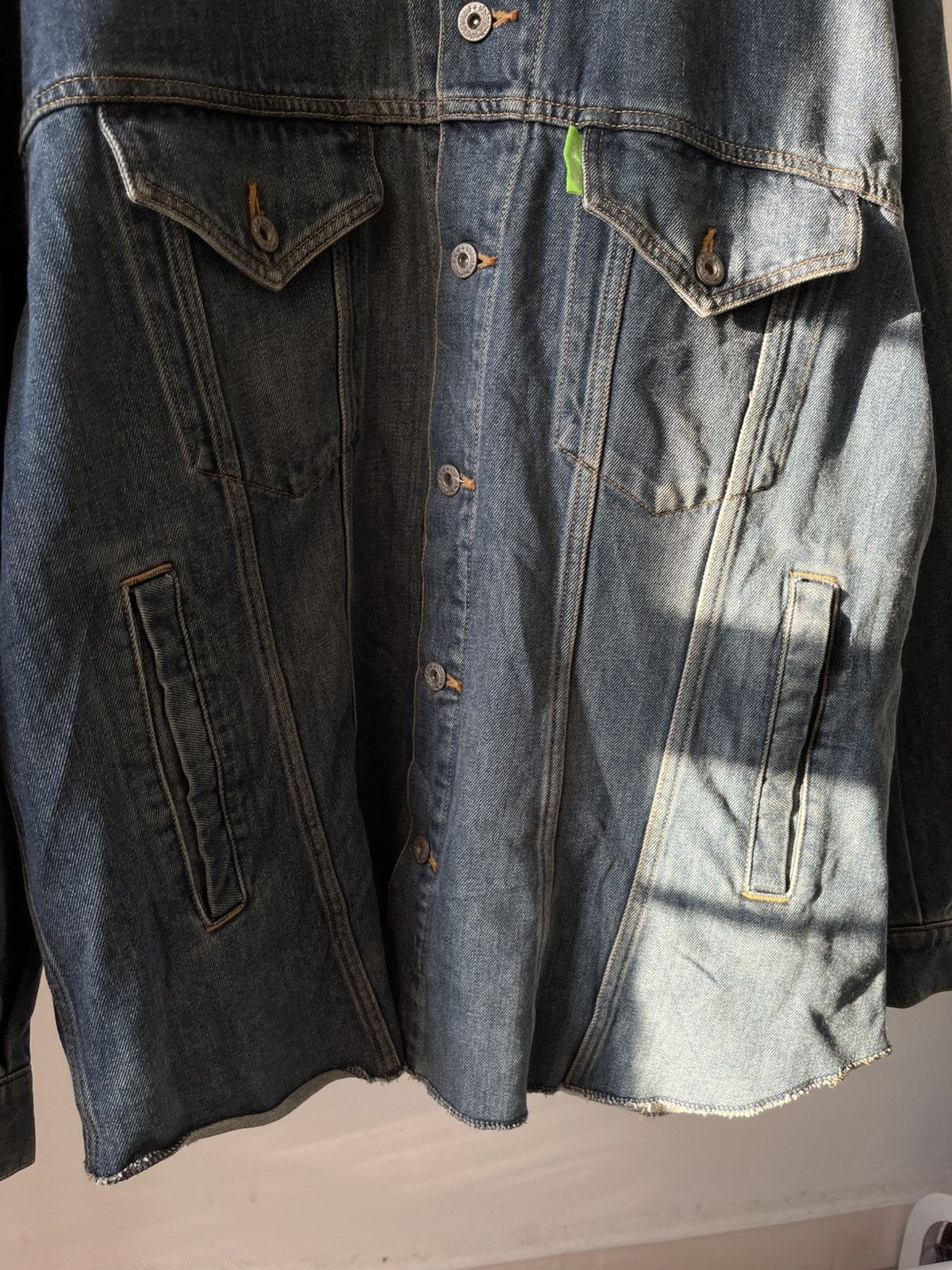 Doublet 2019 Doublet Cashmere Oversize Denim Jacket Size US XL / EU 56 / 4 - 7 Thumbnail