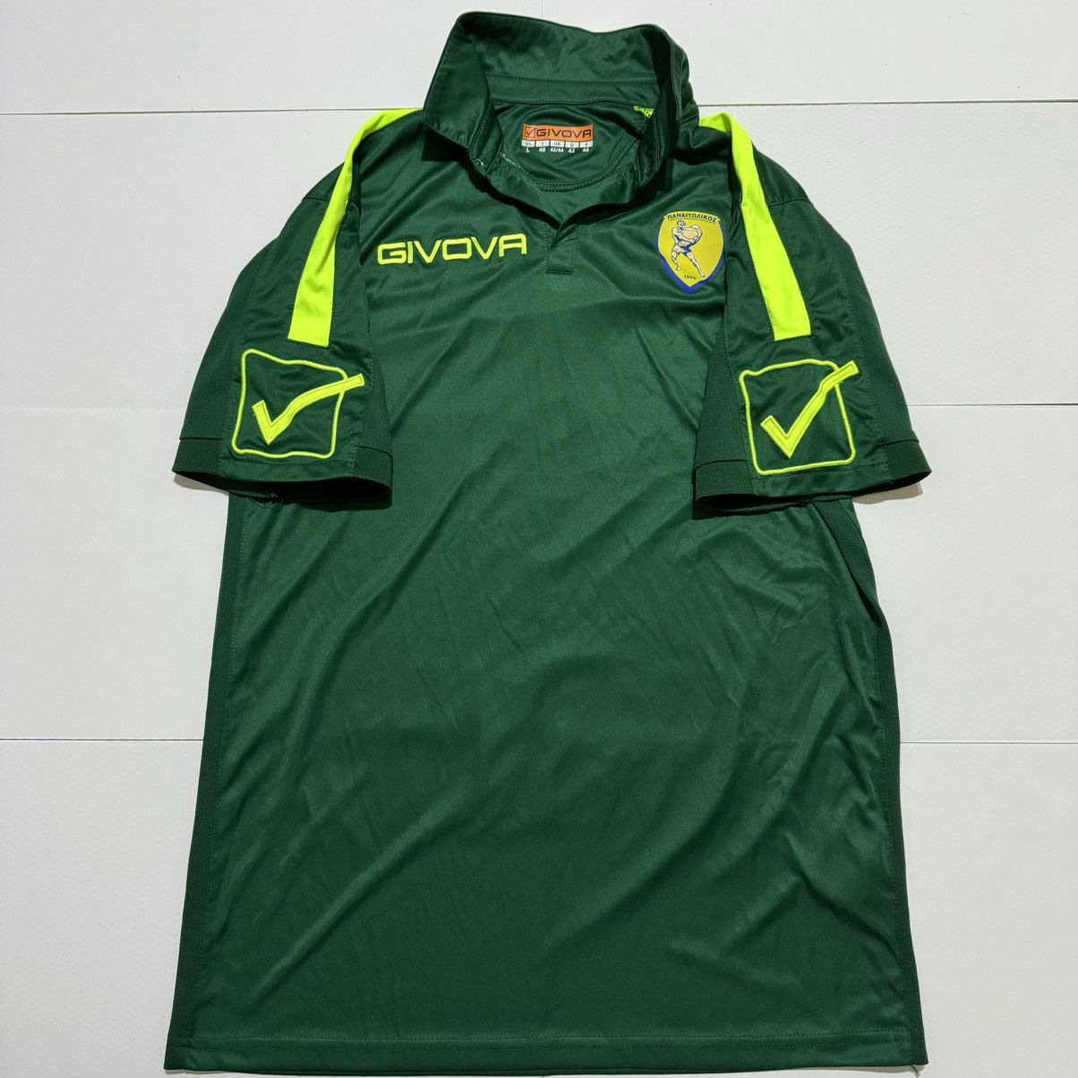 Other Givova Panetolikos 2022/23 Third Football Soccer Jersey Size US L / EU 52-54 / 3 - 6 Thumbnail
