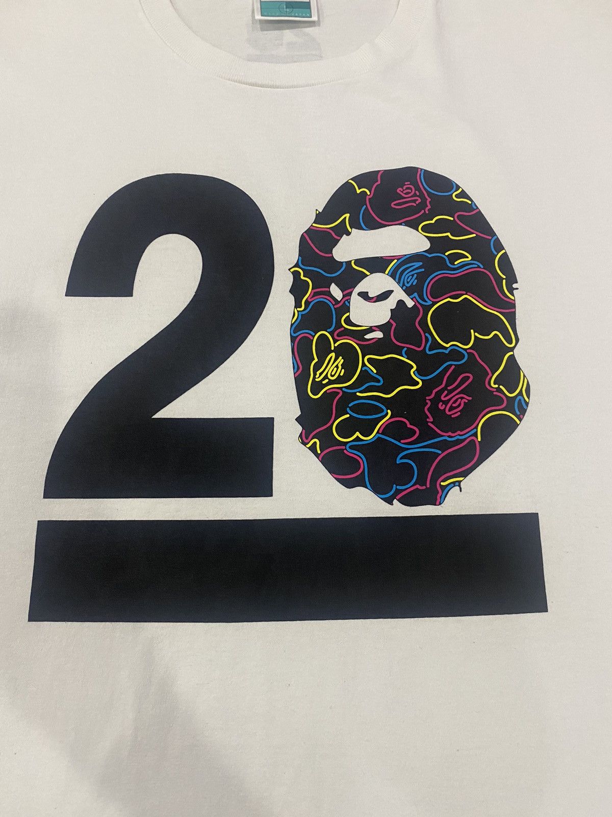Bape × Nigo vintage a bathing ape 20th aniversary tshirt Size US L / EU 52-54 / 3 - 3 Thumbnail