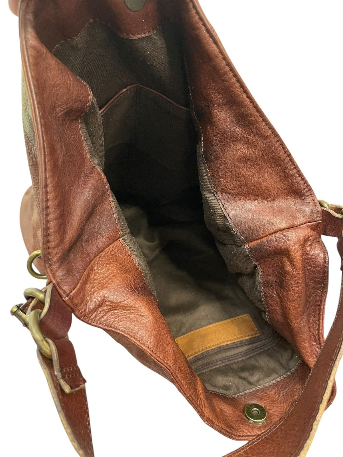 Leather Full Leather Patina Stephen Tote Shoulder Bag 1🟩7 Size ONE SIZE - 18 Thumbnail