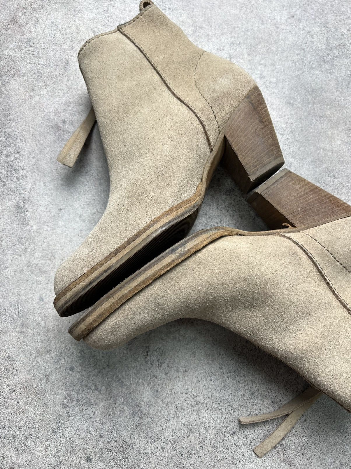 Acne Studios Acne Studios platform heels suede boots Size US 8 / IT 38 - 10 Thumbnail