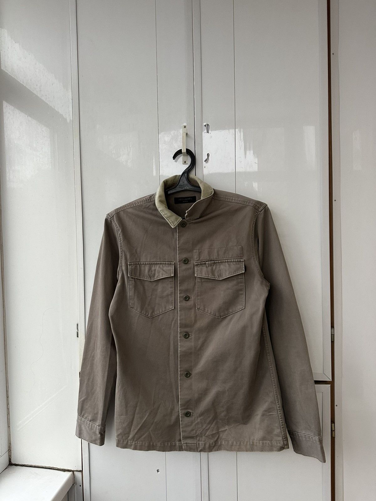 Allsaints Allsaints Multipocket OverShirt Brown Luxury Fit Size US M / EU 48-50 / 2 - 2 Thumbnail