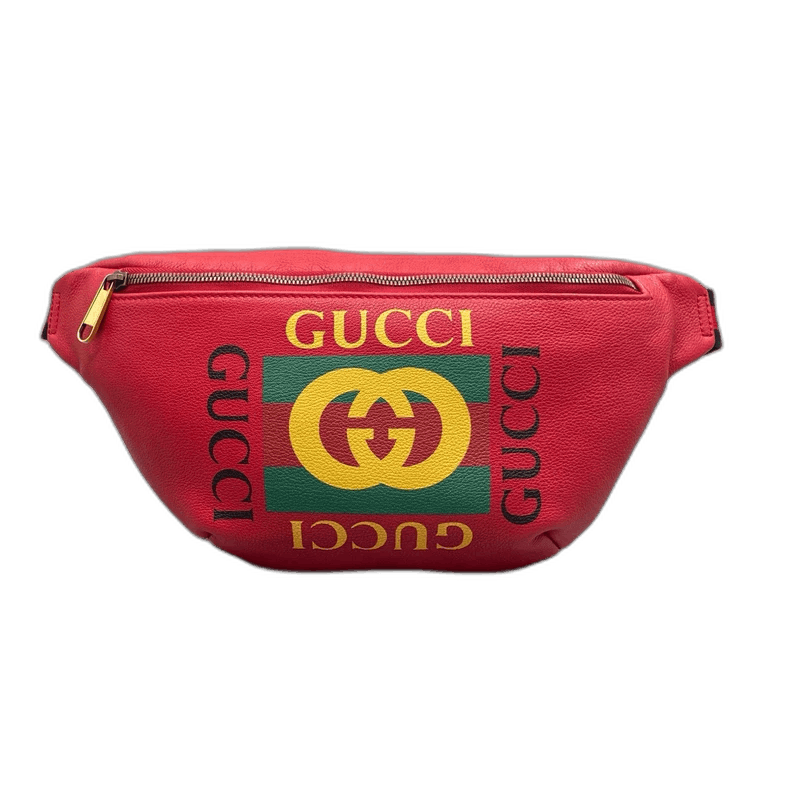 Gucci Gucci Large Leather Waist Bag Size ONE SIZE - 1 Thumbnail