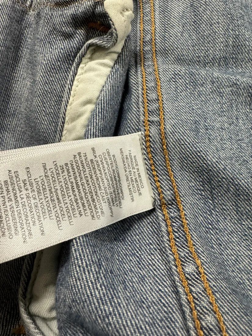 Designer × Polo Ralph Lauren × Vintage 2010s Ralph Lauren USA Flag Blue Denim Jacket Size US M / EU 48-50 / 2 - 8 Thumbnail