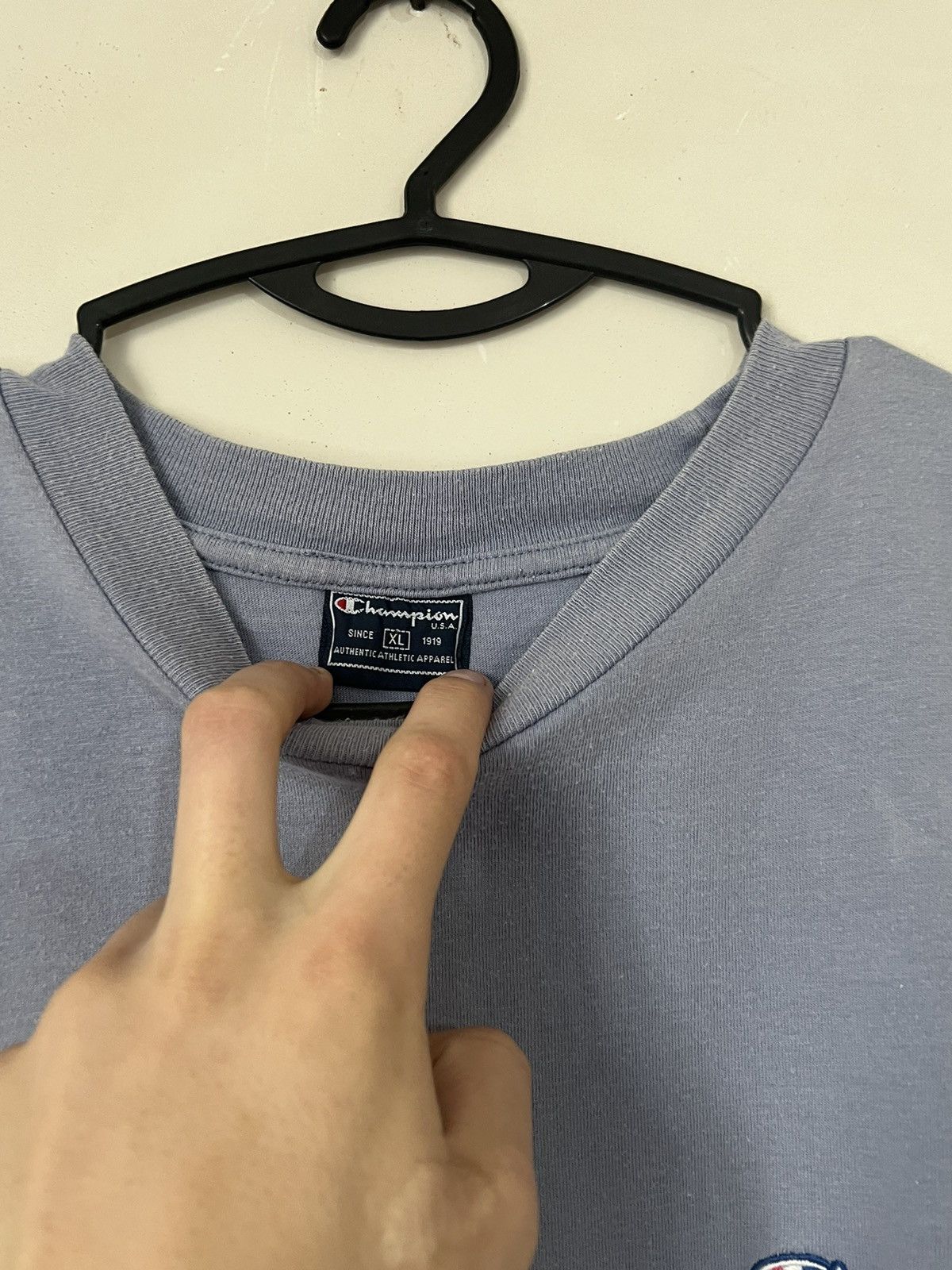 Champion 90s Vintage Champion T Shirt Size US XL / EU 56 / 4 - 3 Thumbnail