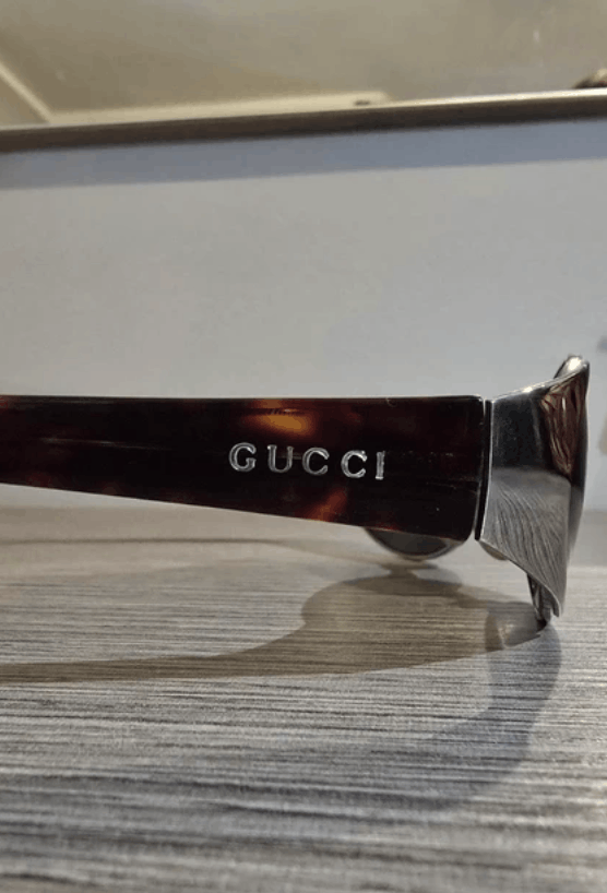 Gucci GUCCI Sunglasses GG2378 Shield Rimless 90s Wrap GG1188 Size ONE SIZE - 3 Thumbnail