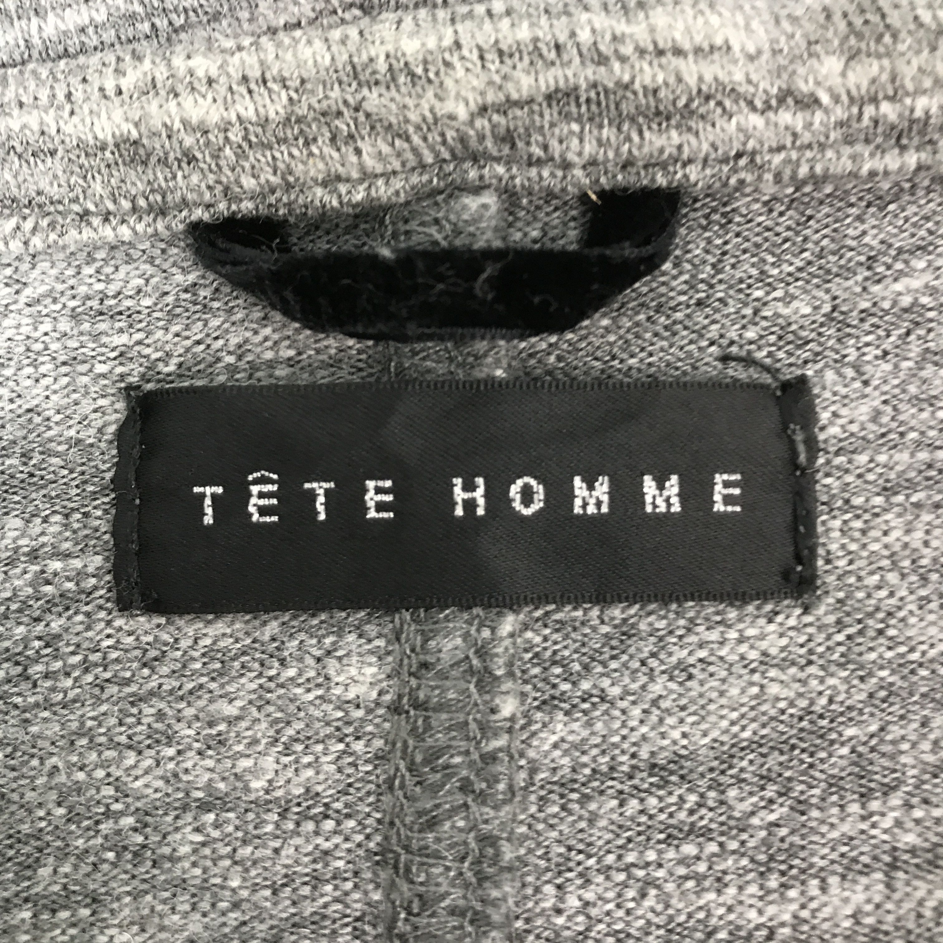 Tete Homme TETE HOMME BY ISSEY MIYAKE CARDIGAN HOODIES JACKET Size US L / EU 52-54 / 3 - 9 Thumbnail