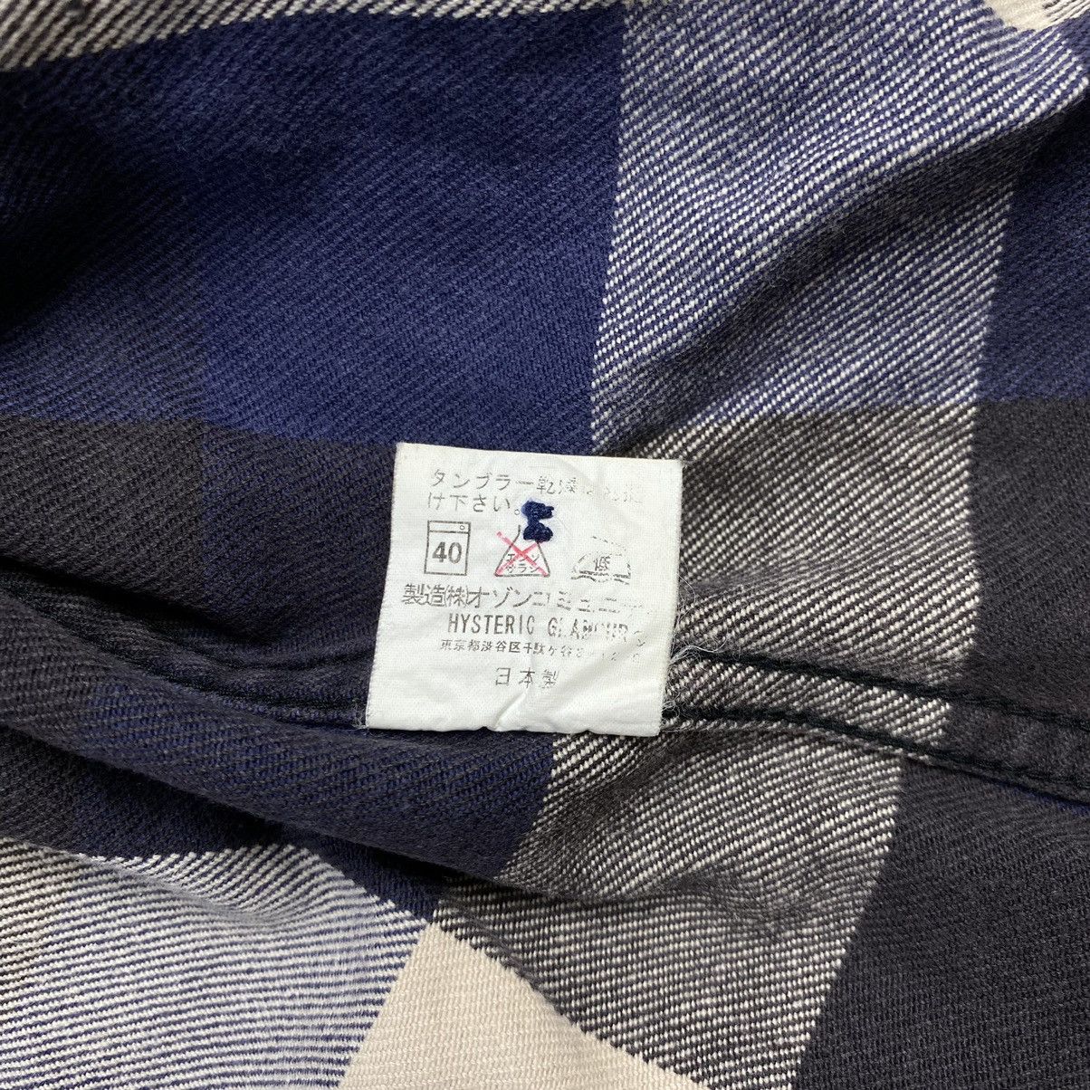 Hysteric Glamour × Japanese Brand vintage Hysteric glamour hooded zip up flannel Size US S / EU 44-46 / 1 - 9 Thumbnail