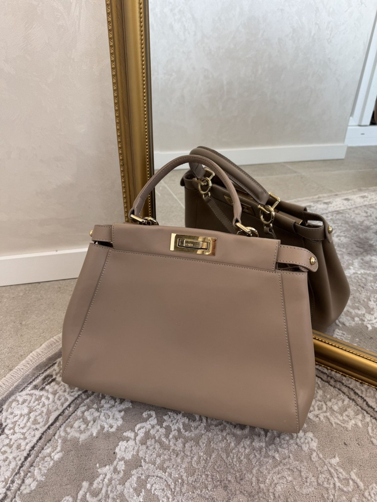 Fendi Leather Shoulder Bag
