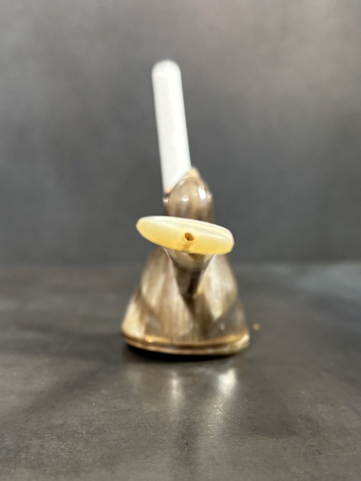 Vintage Vintage Cigaret Holder Hand Carved Horn Antler Pipe Smoking Size ONE SIZE - 5 Thumbnail
