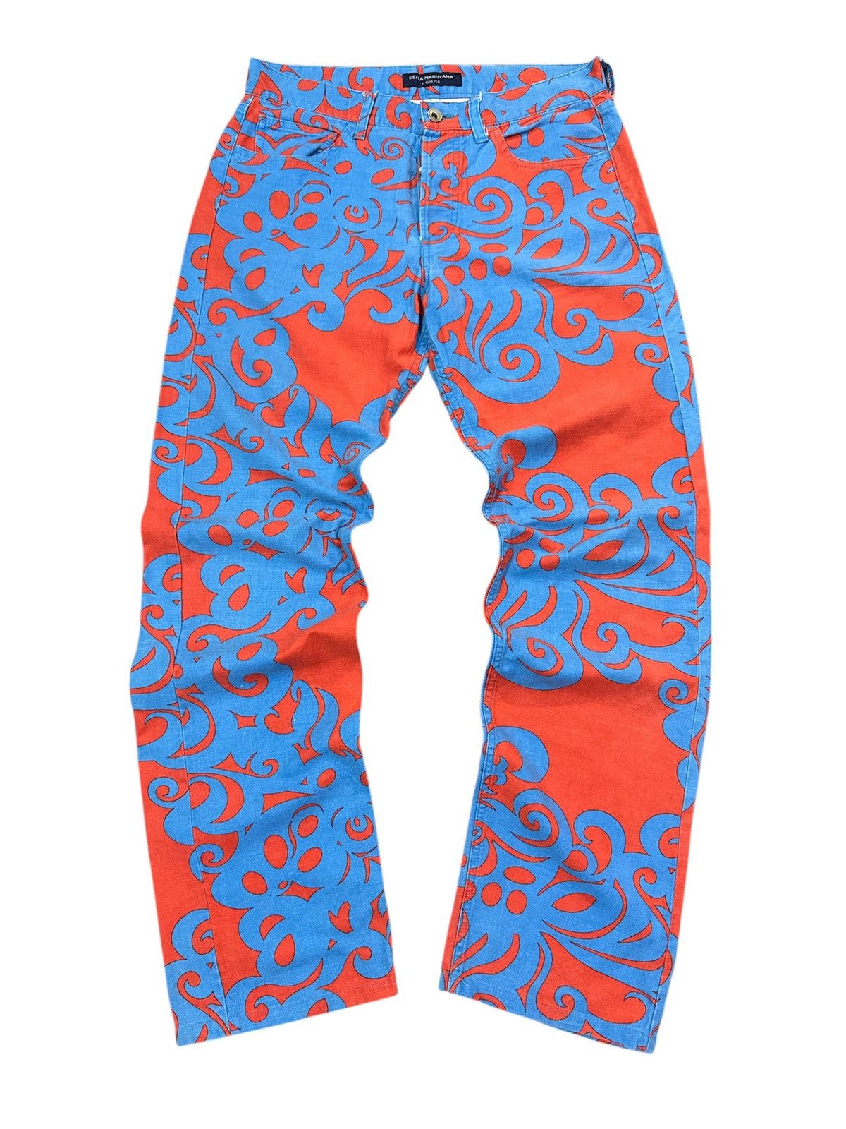 KEITAMARUYAMA 2000s vintage Keita maruyama abstract pants Size US 31 - 1 Thumbnail