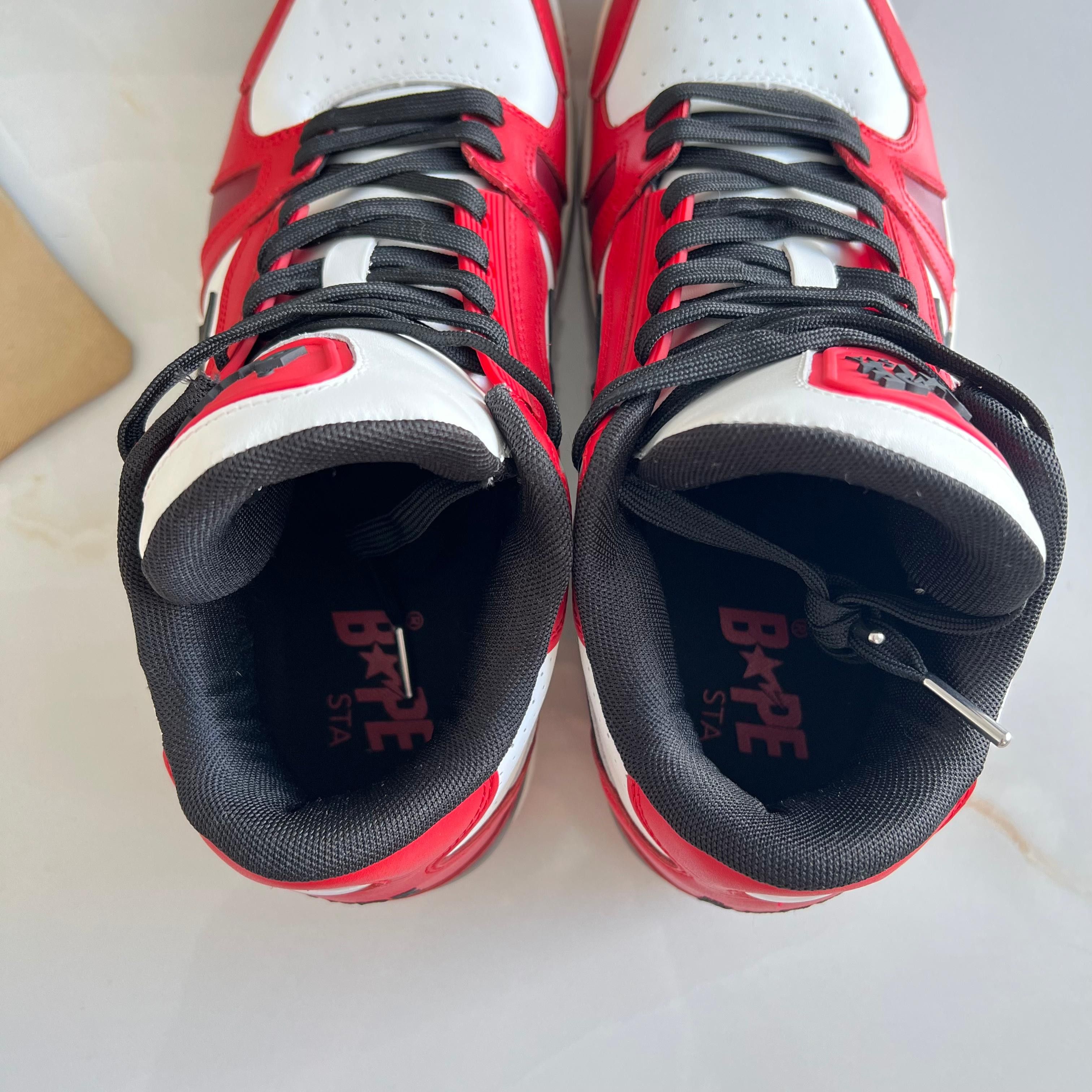 Bape Bape Clutch Sta Chicago Red/White 2023 Size US 10 / EU 43 - 7 Thumbnail