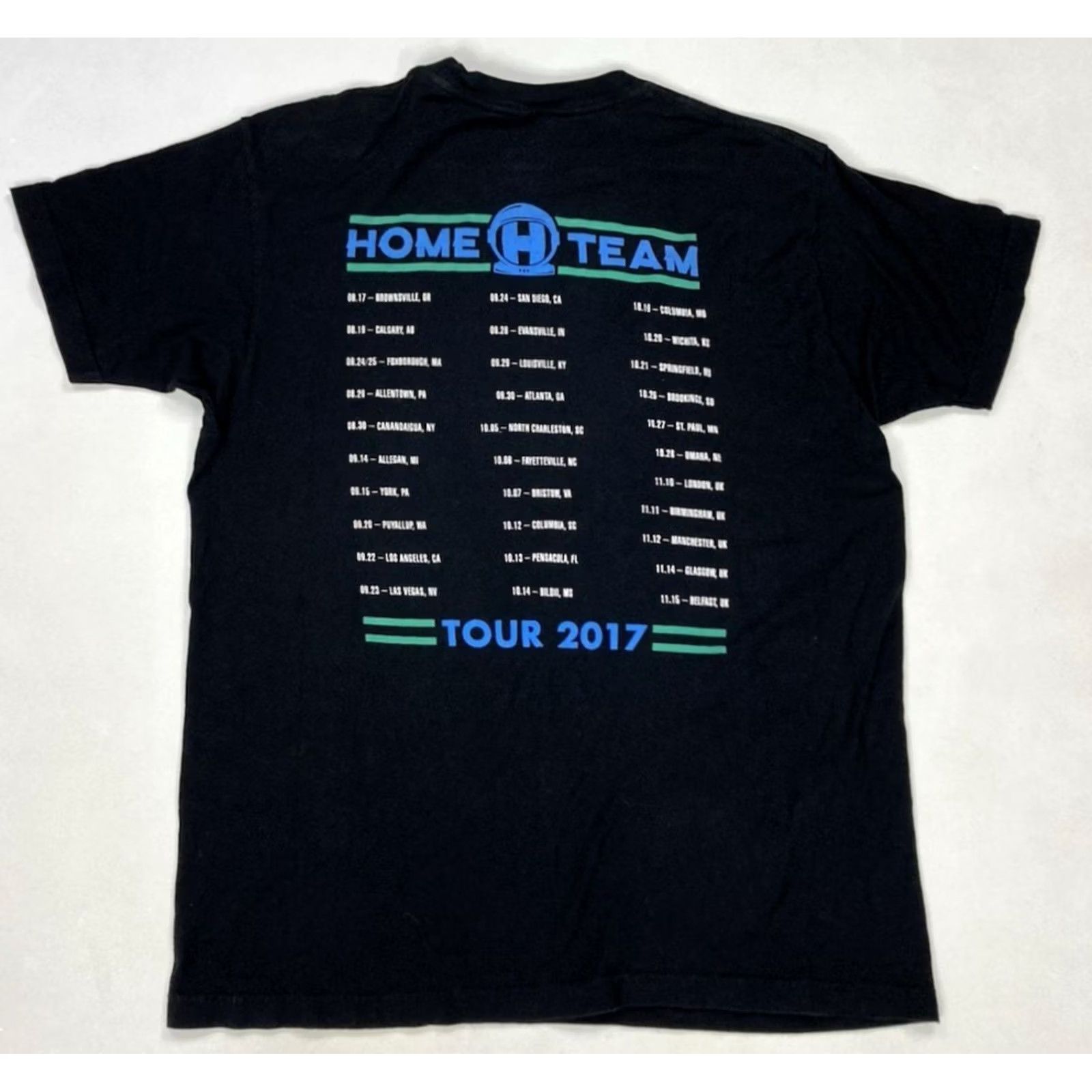 Vintage Thomas Rhett Home Team Tour 2017 Graphic T-shirt Men L Black Merch Music Shirt Size US L / EU 52-54 / 3 - 3 Thumbnail