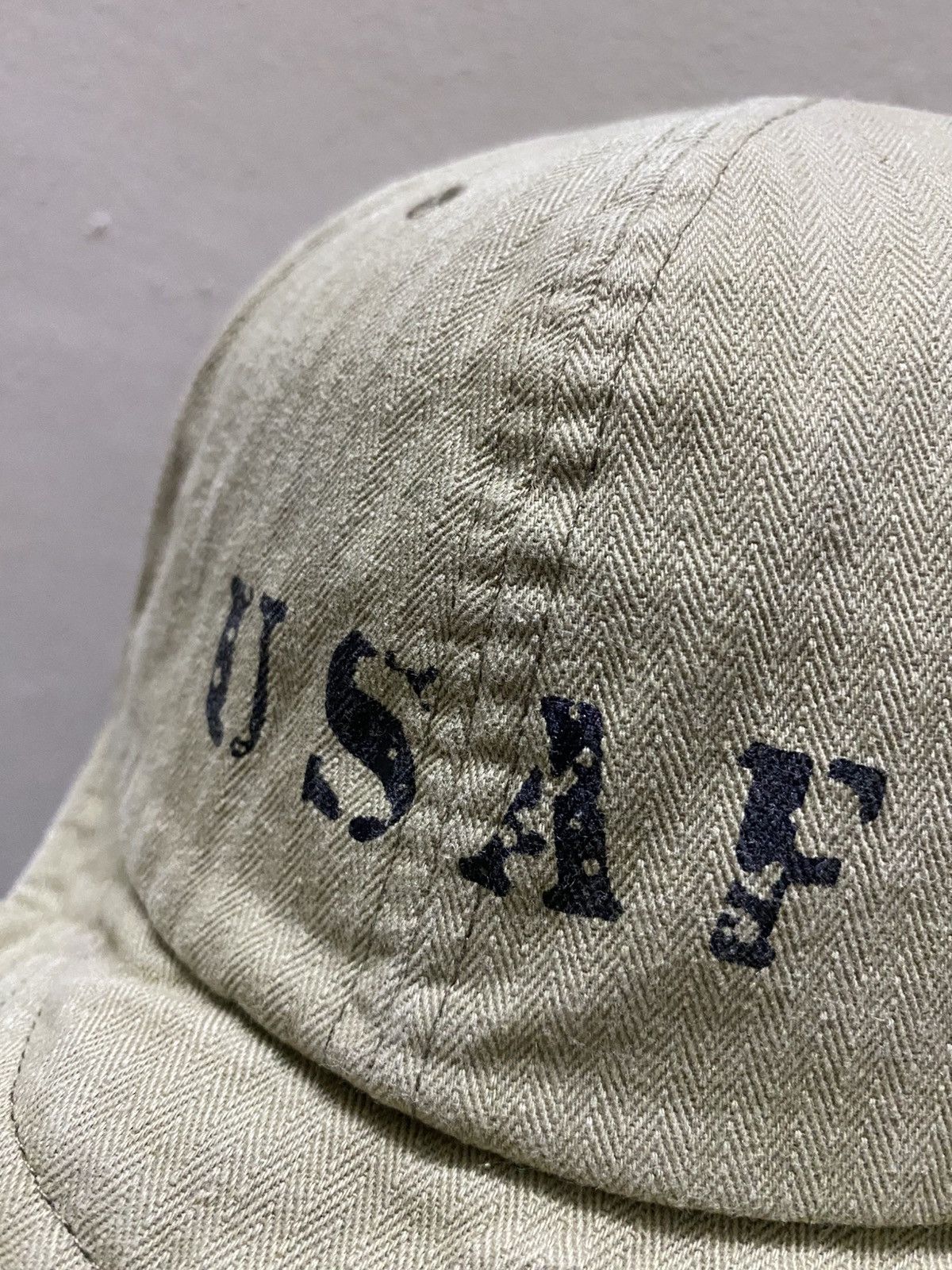 Other Short brim with raised brim style USAF printed cotton hat Size ONE SIZE - 3 Thumbnail