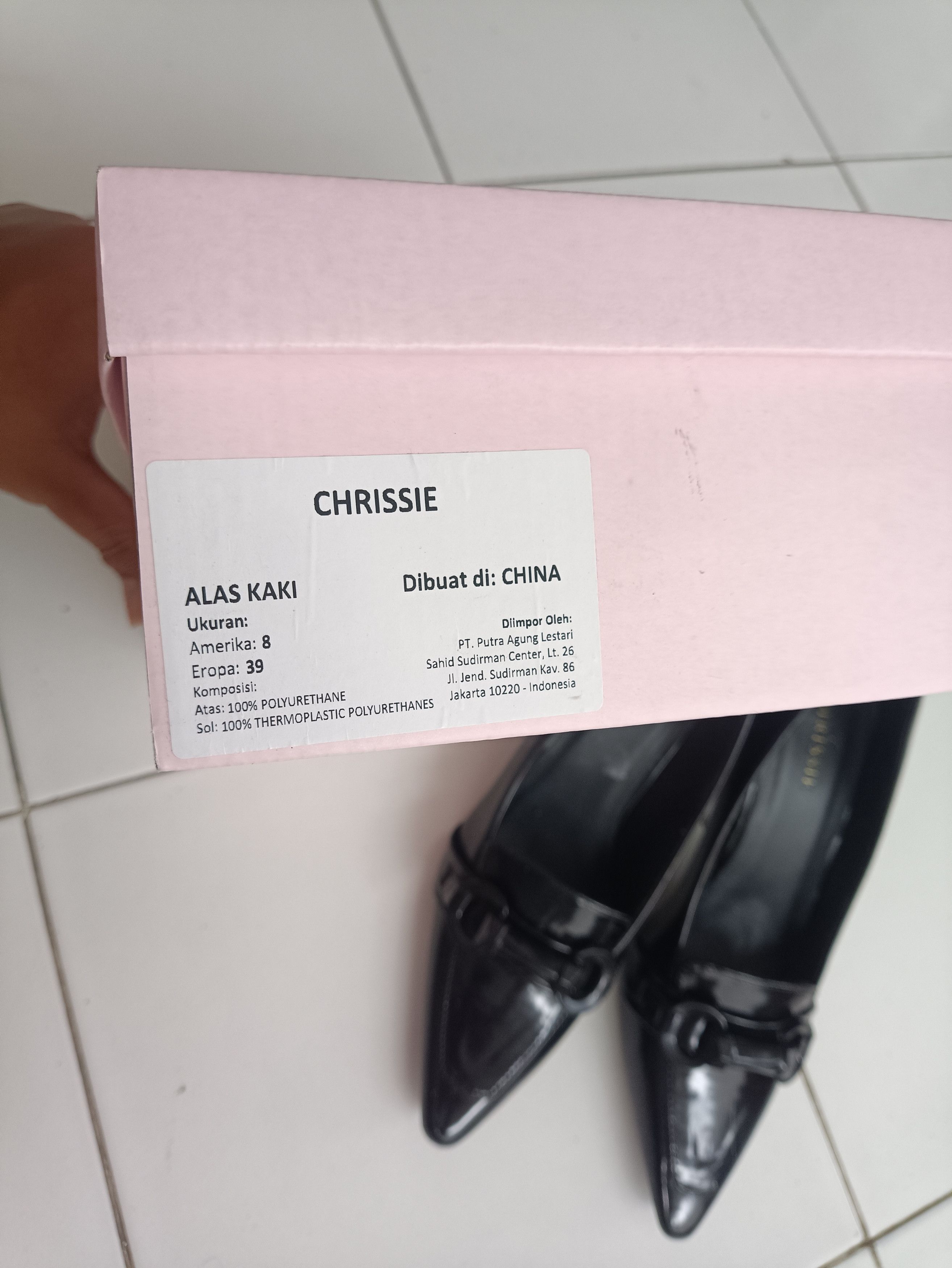 Other Chrissie heels full black Size US 8 / IT 38 - 3 Thumbnail