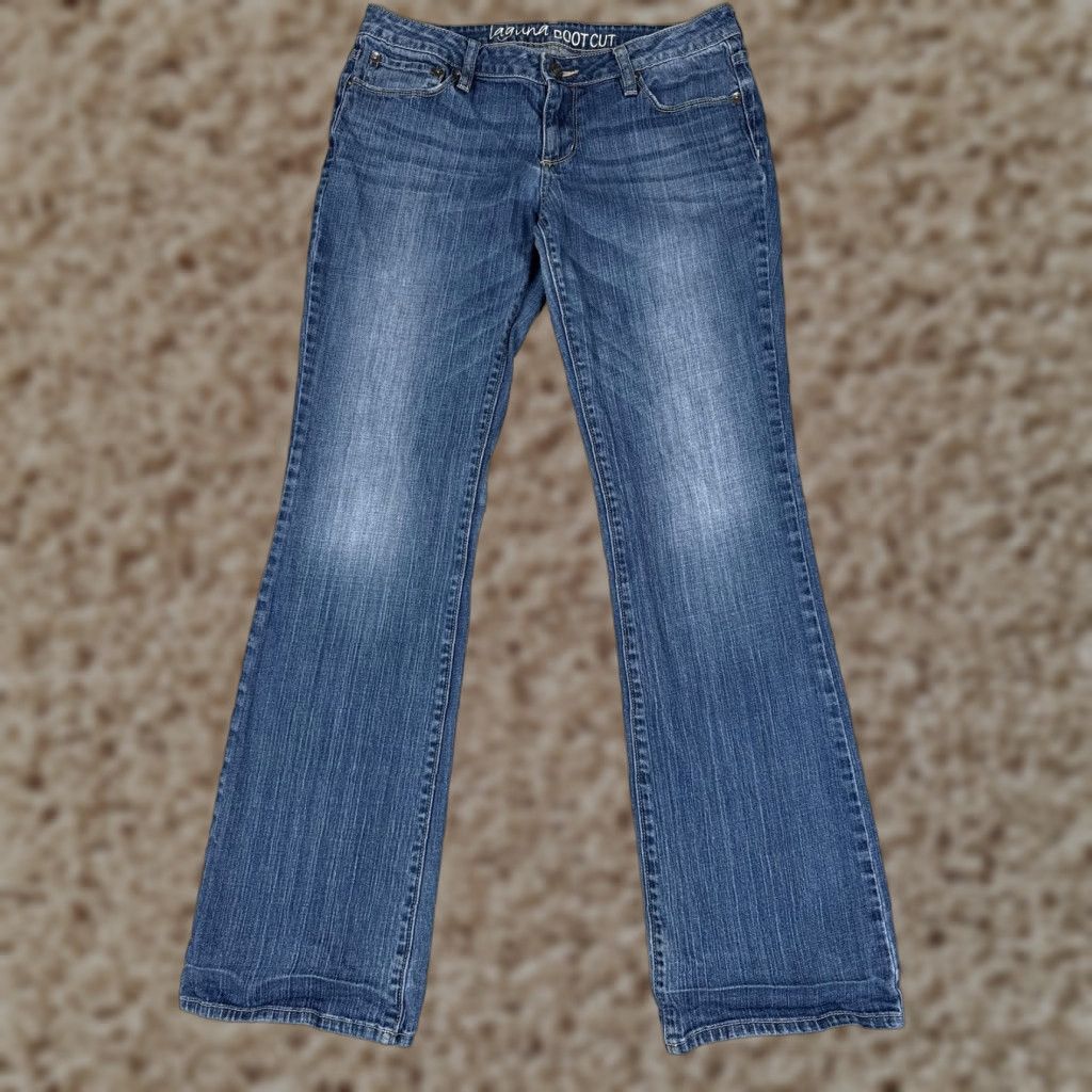 Vintage Bullhead Jeans Juniors Laguna Bootcut Mid Rise 30x32 Blue Denim 90s City Stretch 11L Womens Size 32" / US 10 / IT 46 - 1 Thumbnail