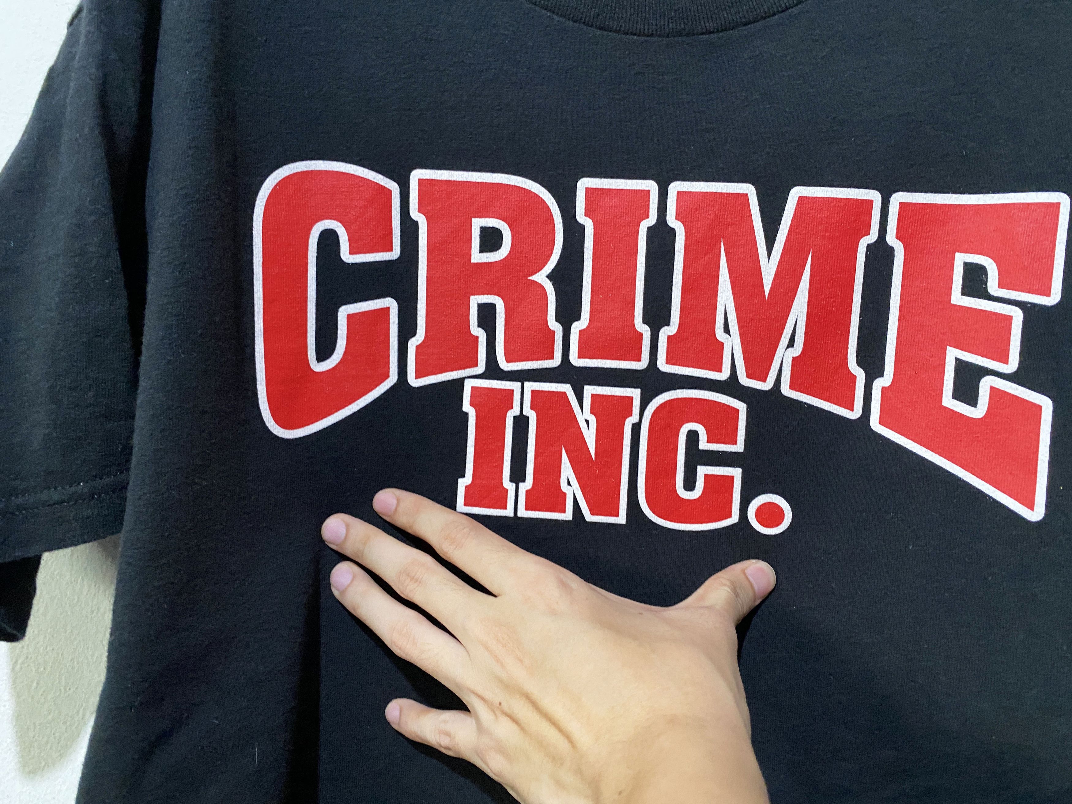 Vintage Vintage 90s Crime Inc Shirt Size US L / EU 52-54 / 3 - 2 Thumbnail