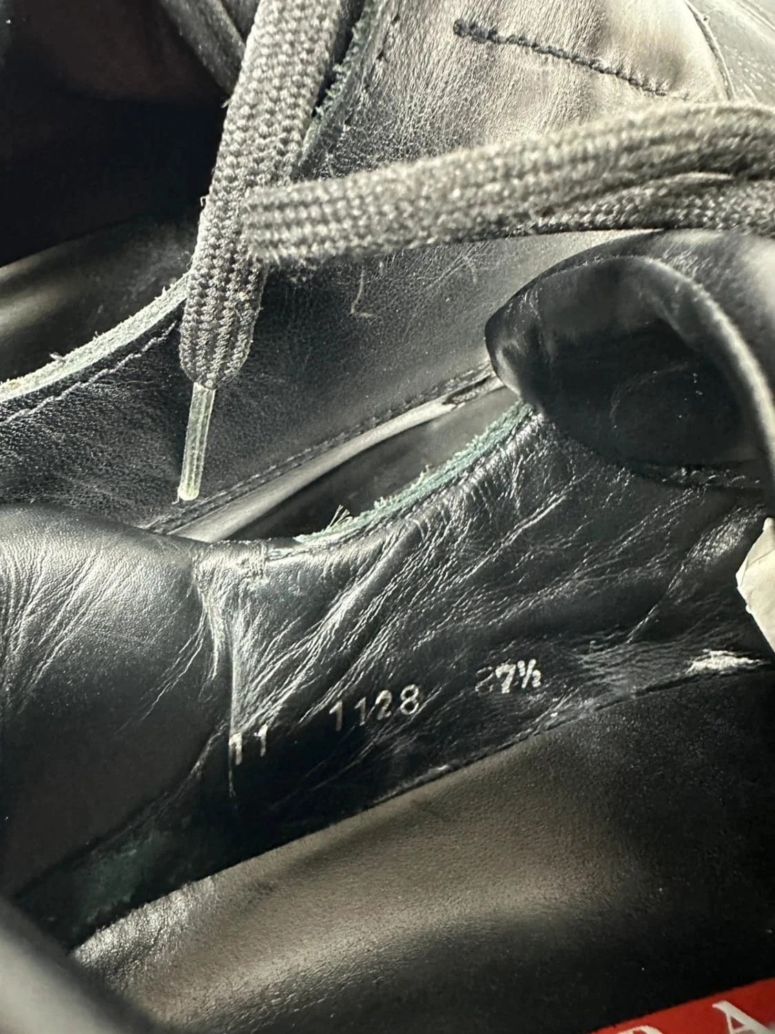Prada Prada Sport FW1999 Black Leather Vibram Puddle Loafer Size US 10 / EU 43 - 11 Thumbnail