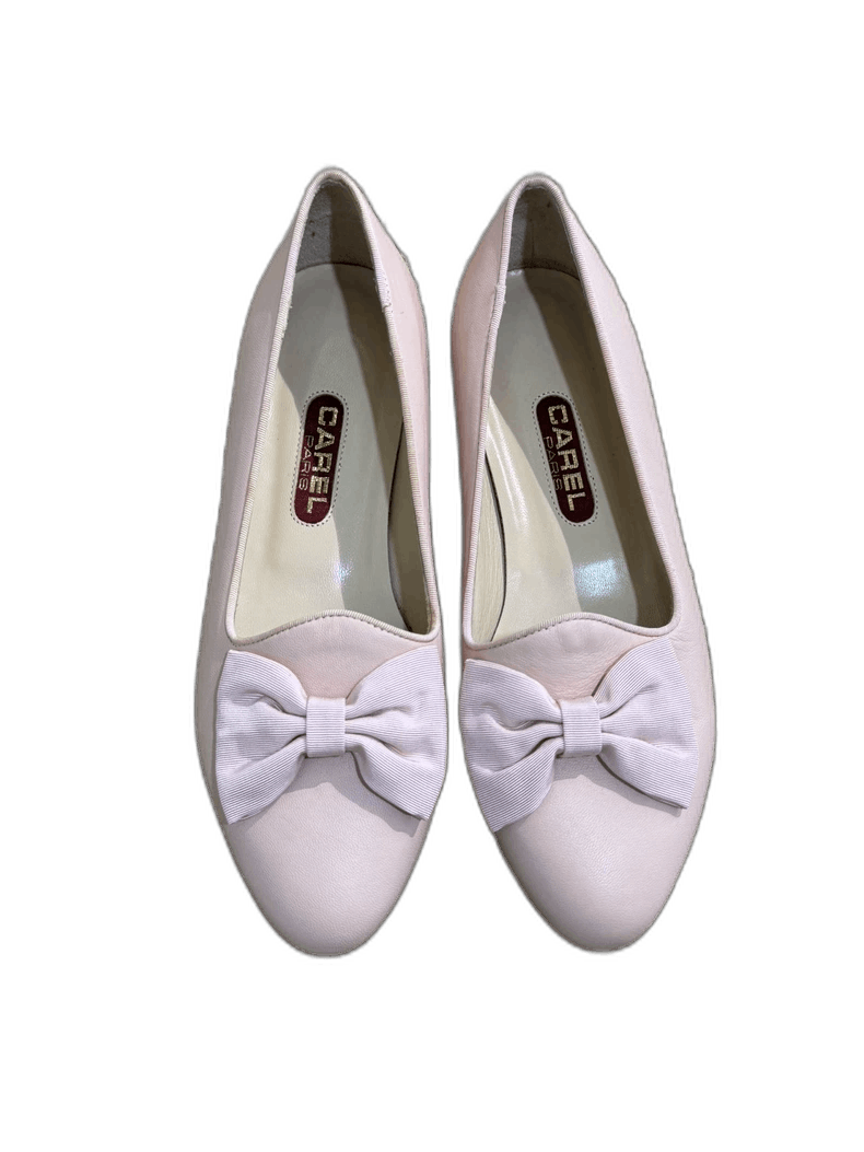 Paul Harnden Shoemakers Carel Pink Bow Leather Shoes Size 6 Size US 6 / IT 36 - 1 Thumbnail