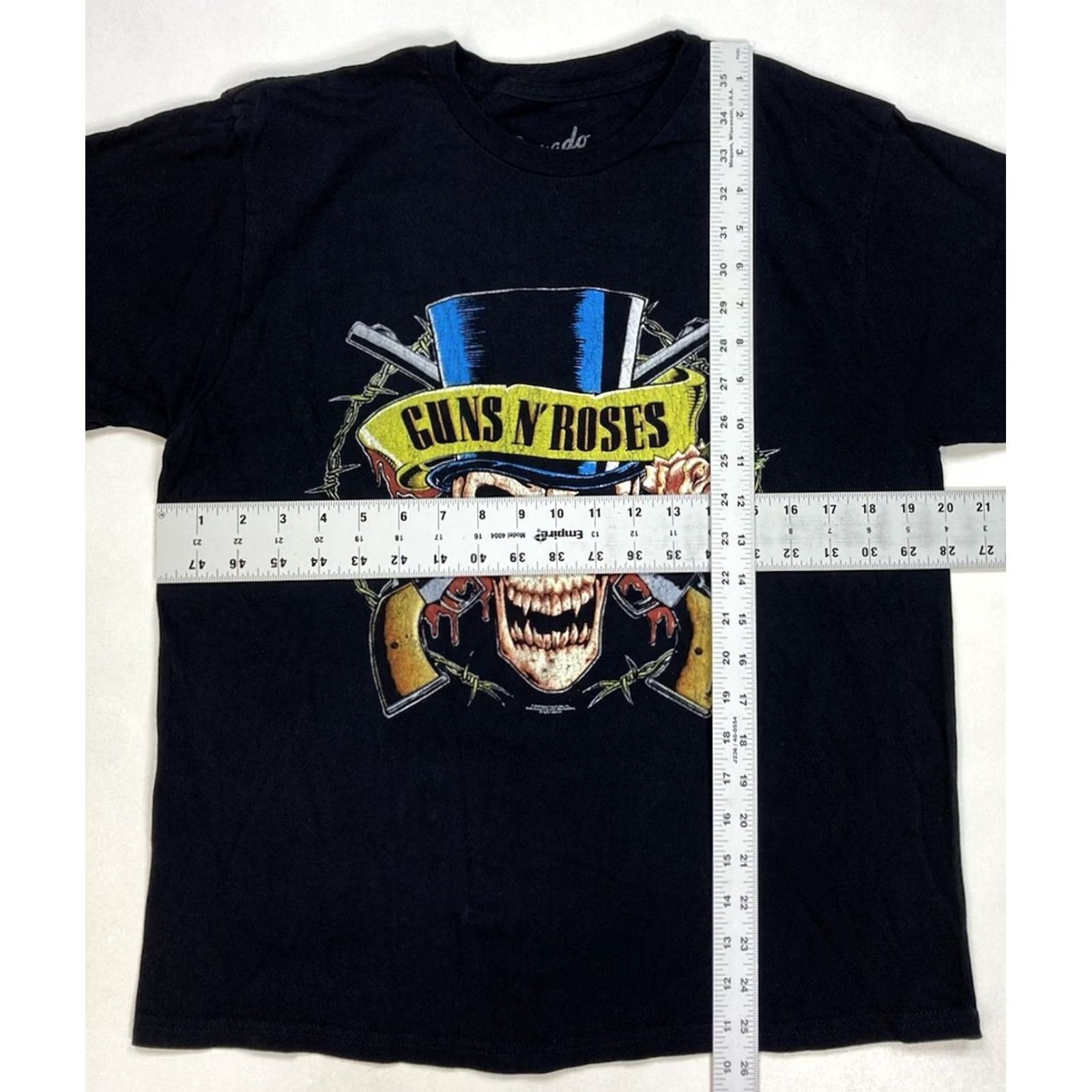 Bravado VINTAGE Guns N Roses Graphic T-shirt Women Medium Black Short Sleeve Music Size M / US 6-8 / IT 42-44 - 5 Thumbnail