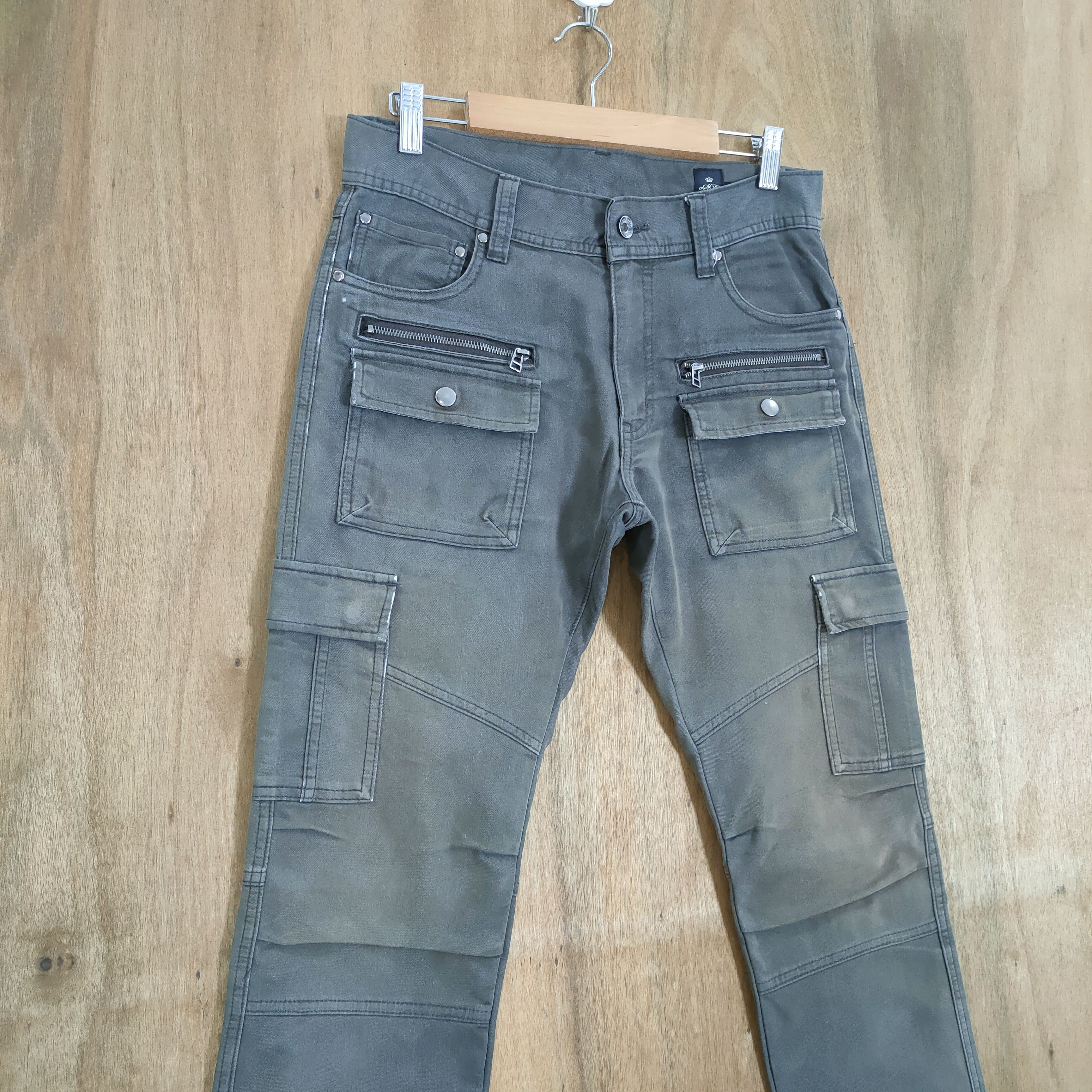 Japanese Brand SEMANTIC DESIGN MULTIPOCKET CARGO PANTS Size US 30 / EU 46 - 1 Thumbnail