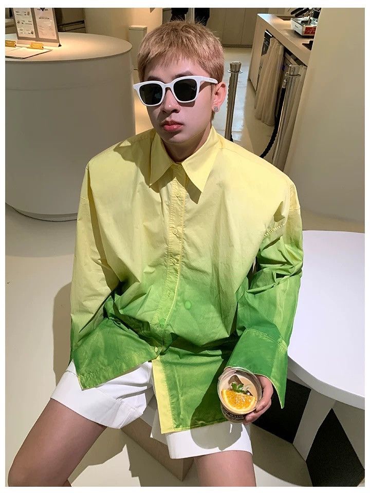 Other Fade-effect Button Up Shirt Size US M / EU 48-50 / 2 - 8 Thumbnail