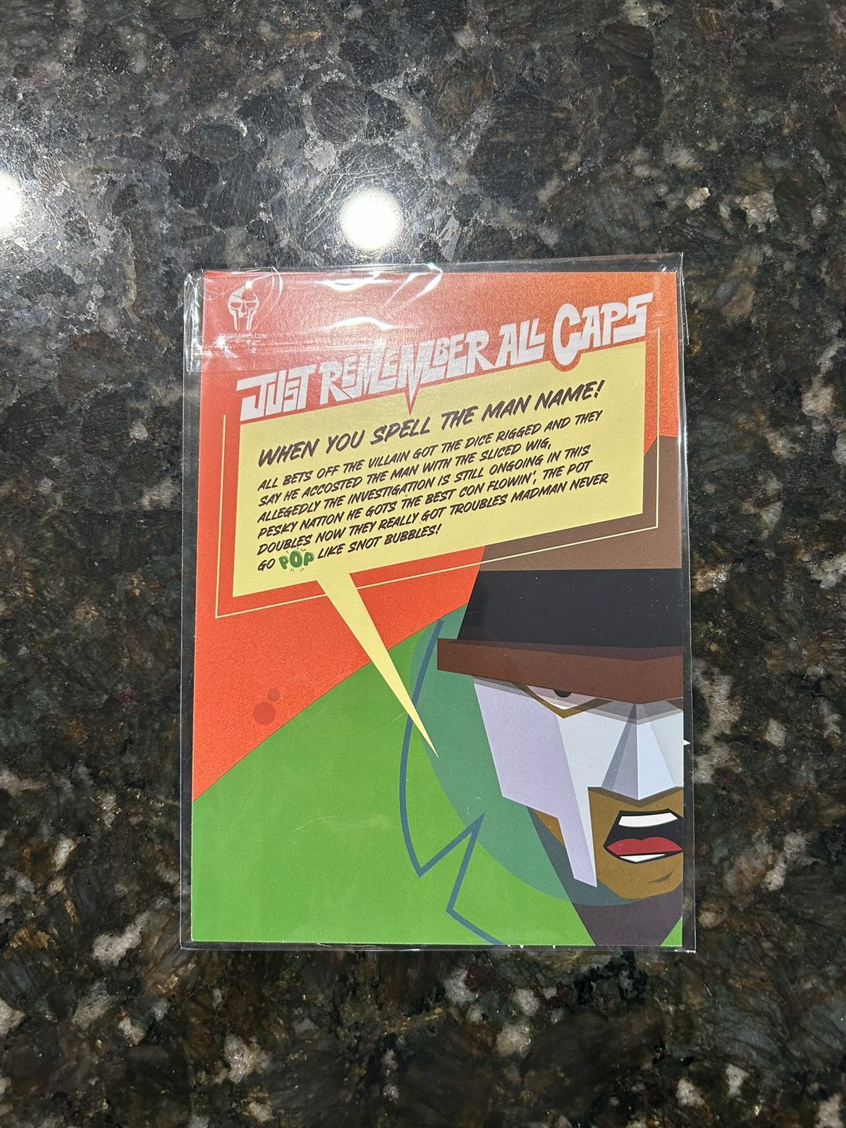 MF Doom MF DOOM X Madvillian sticker pack Size ONE SIZE - 2 Thumbnail