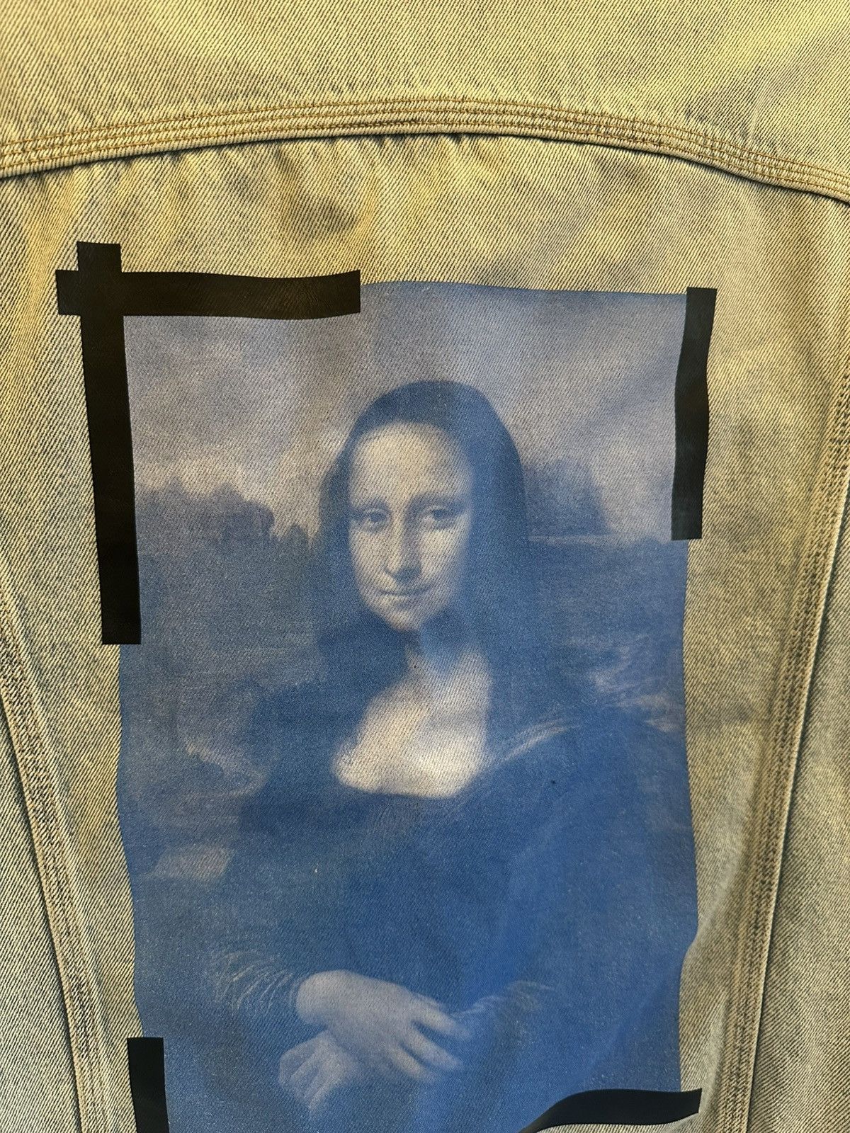 Off-White Off-White Mona Lisa Denim Jacket Size US L / EU 52-54 / 3 - 12 Thumbnail