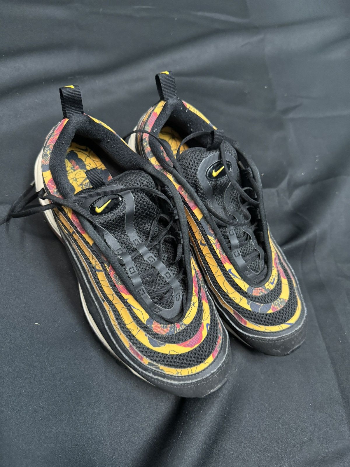 Nike Nike Air Max 97 Floral Black Size US 8.5 / EU 41-42 - 1 Thumbnail