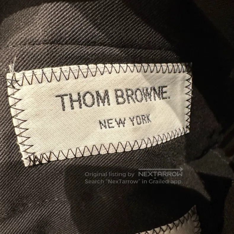 Thom Browne Thom Browne size 0 Wool Casual Trousers Size US 26 / EU 42 - 3 Thumbnail
