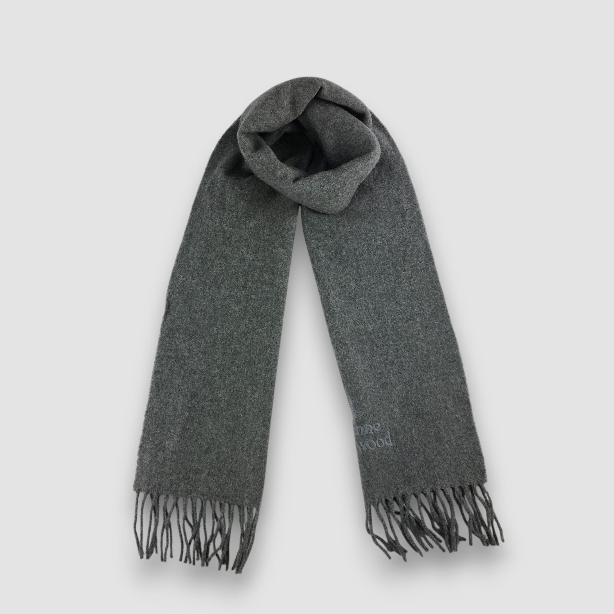 Vivienne Westwood Vintage Vivienne Westwood Scarf Muffler Orbs Wool Scarve Size ONE SIZE - 1 Thumbnail