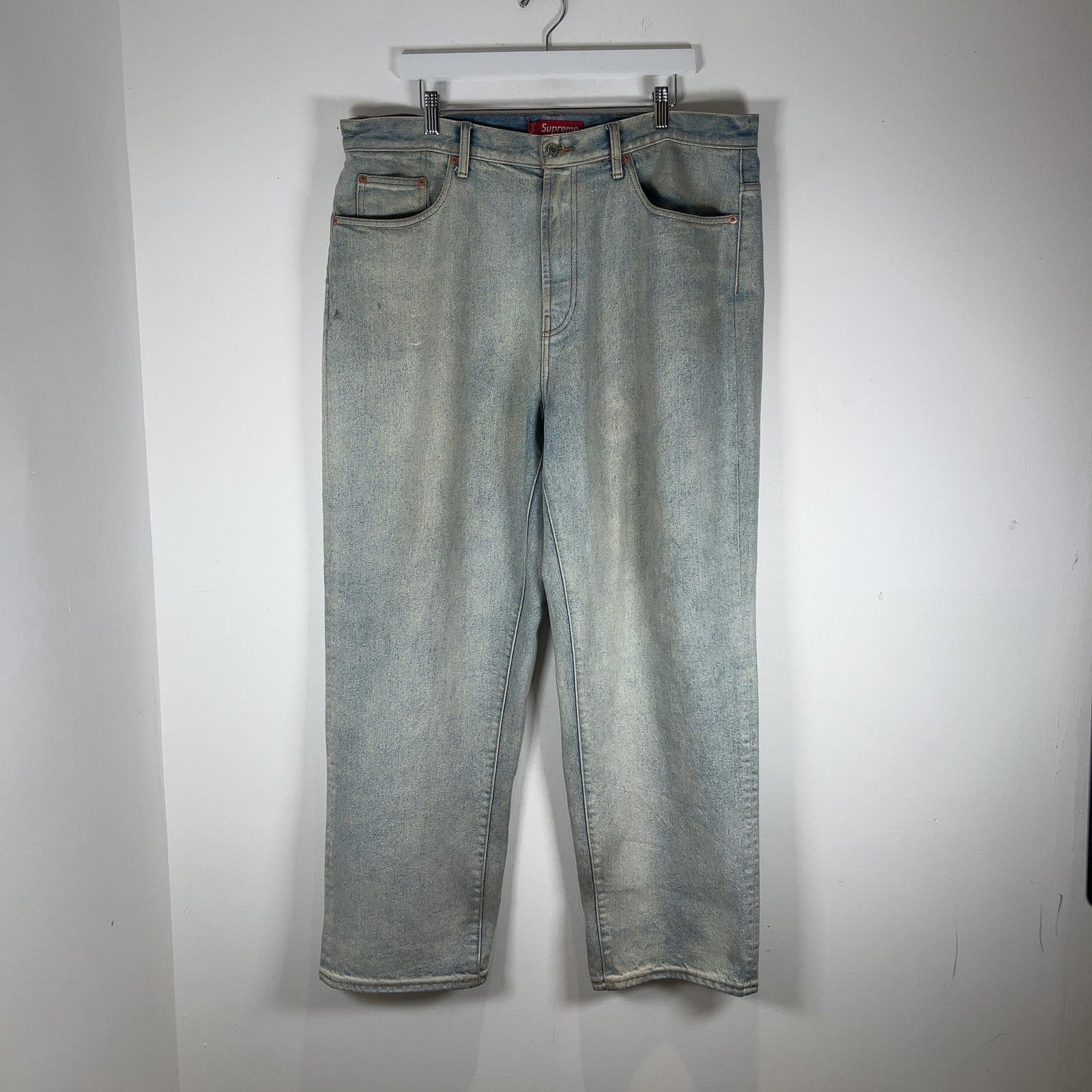Coogi × Supreme Supreme x Coogi Baggy Jeans Blue SS23 Size 32 US 