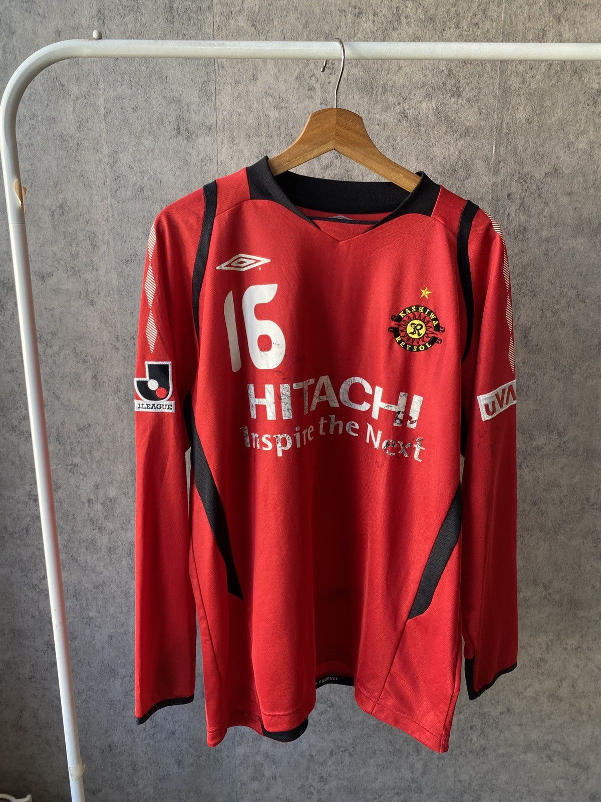 Japanese Brand 2009/2010 Kashiwa Reysol J.League Japan Jersey Size US L / EU 52-54 / 3 - 1 Thumbnail