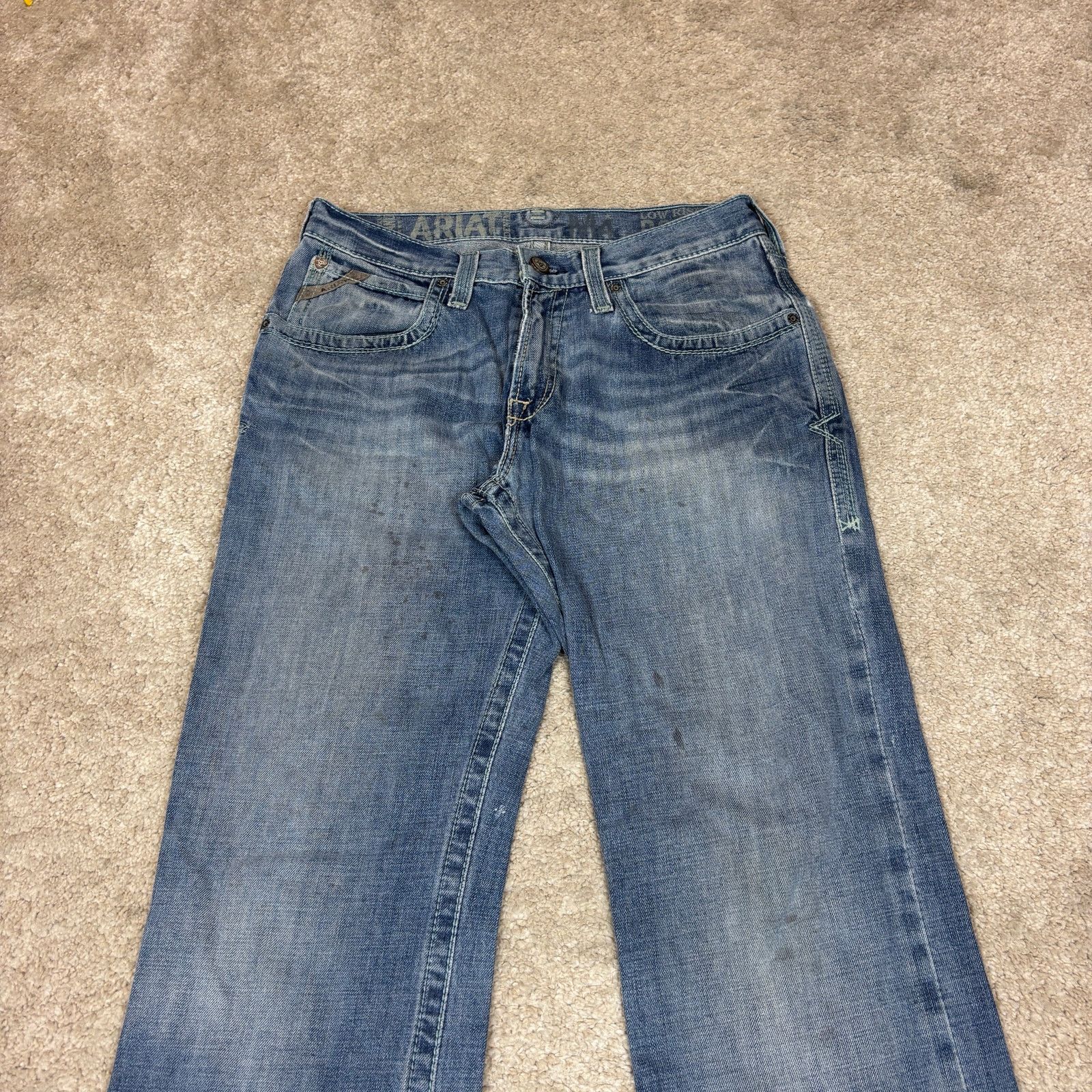 Ariat Ariat Low Rise Boot Cut Jeans Men's 30x32 Work Size US 30 / EU 46 - 2 Thumbnail
