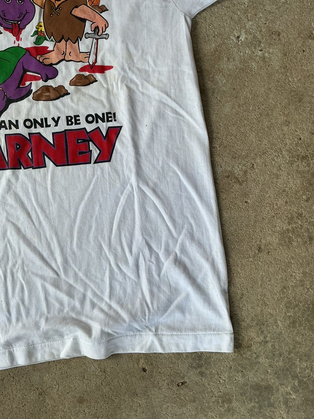 Vintage Vintage There Can Only Be One Barney Tee Size US L / EU 52-54 / 3 - 4 Thumbnail