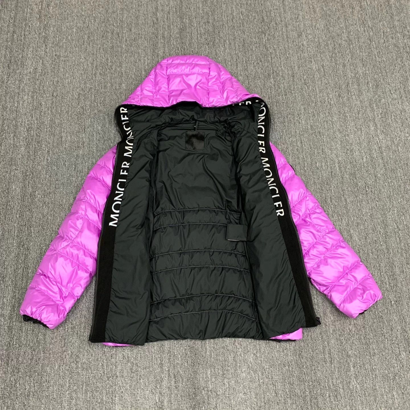 Moncler Moncler Narlay puffer purple lining logo Size L / US 10 / IT 46 - 7 Thumbnail